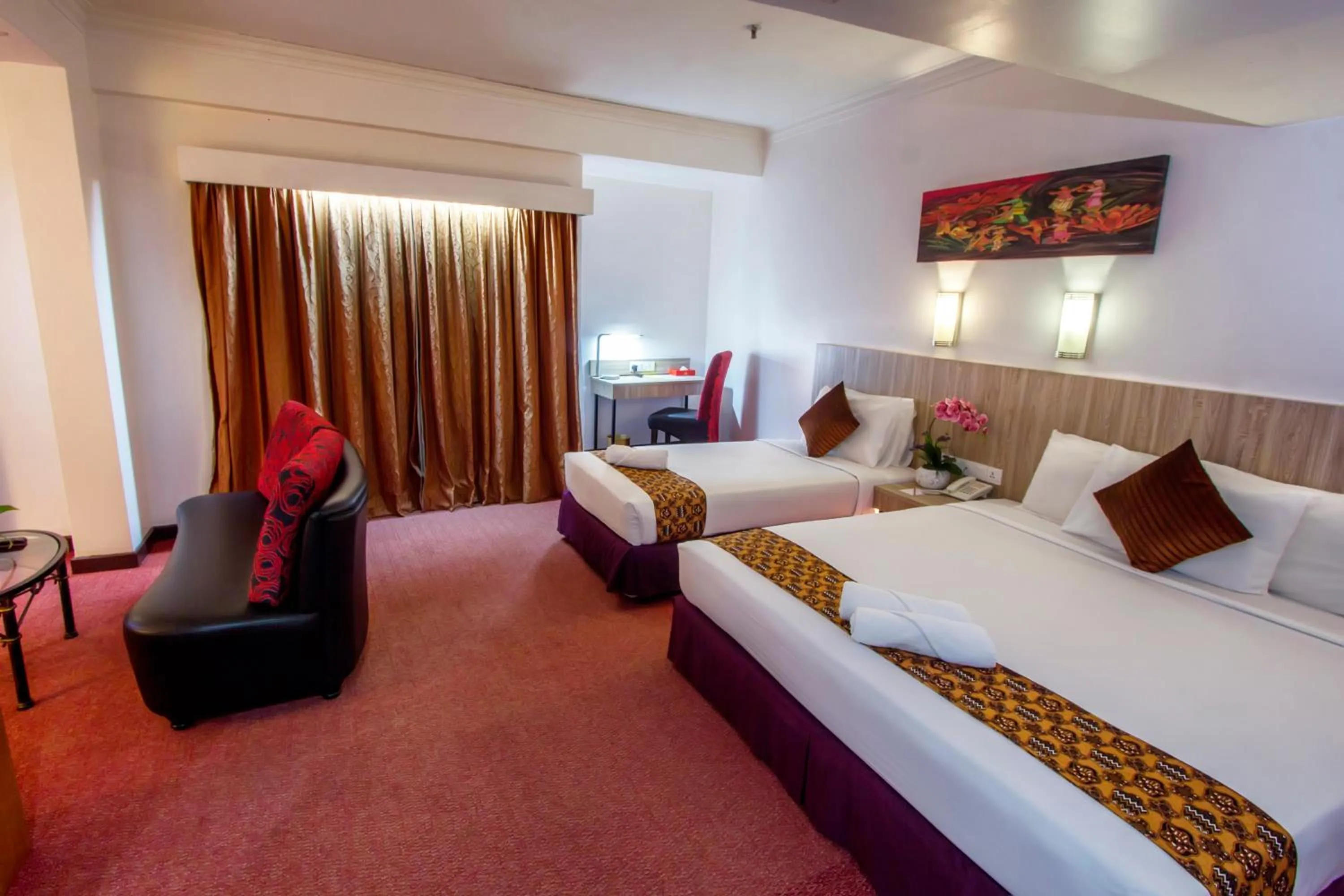 Bedroom, Bed in Hotel Grand Continental Langkawi