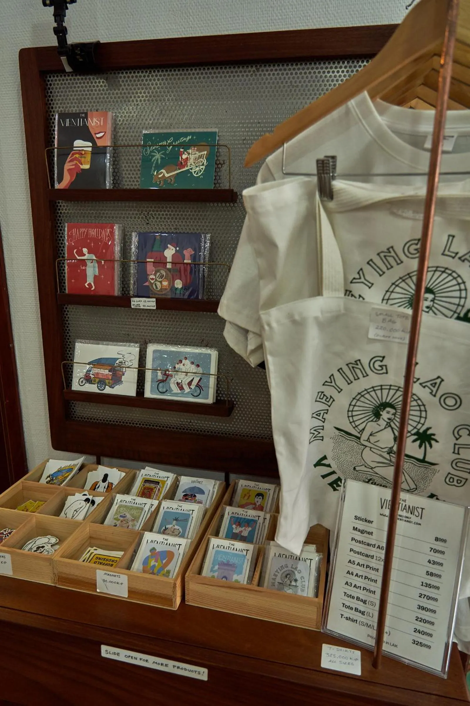 On-site shops in Le Charme Vientiane Hotel