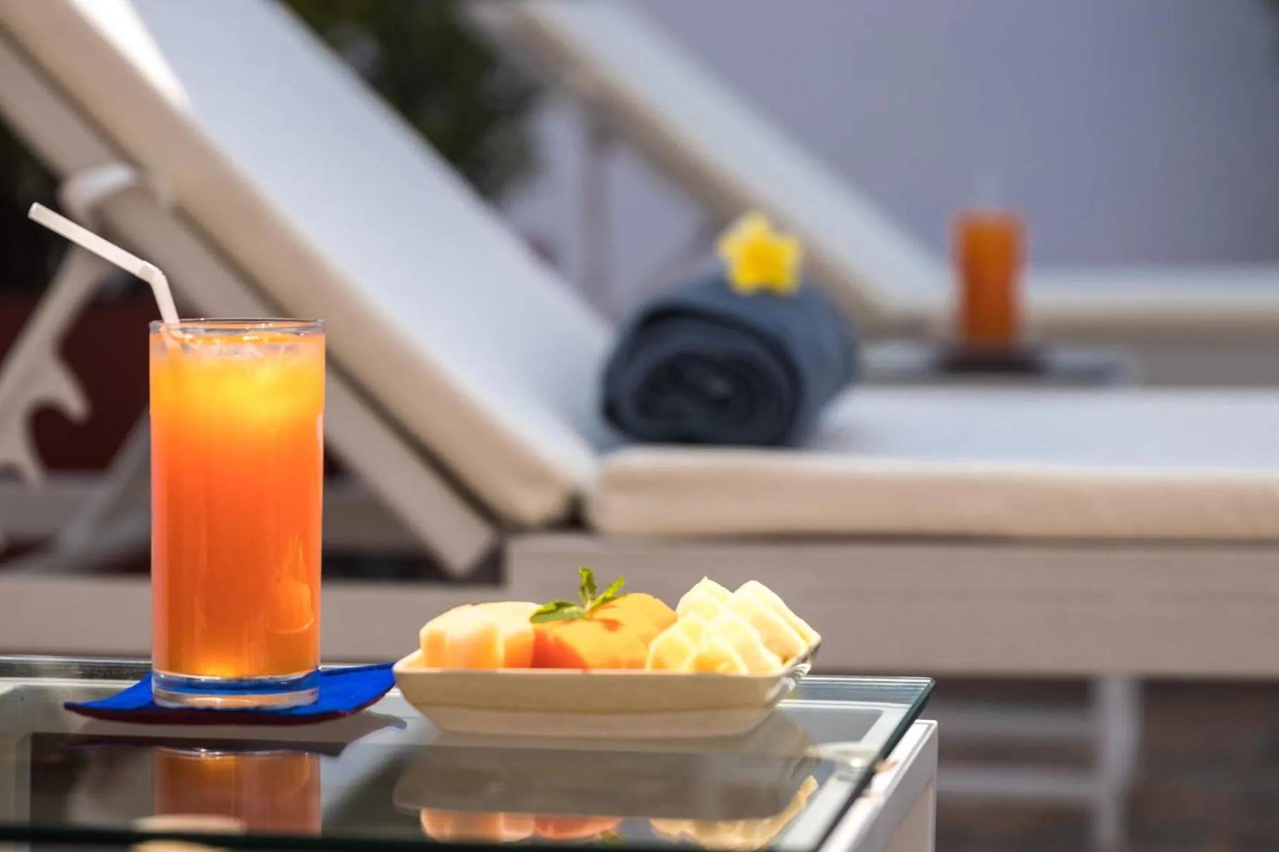 Food and drinks in Le Charme Vientiane Hotel