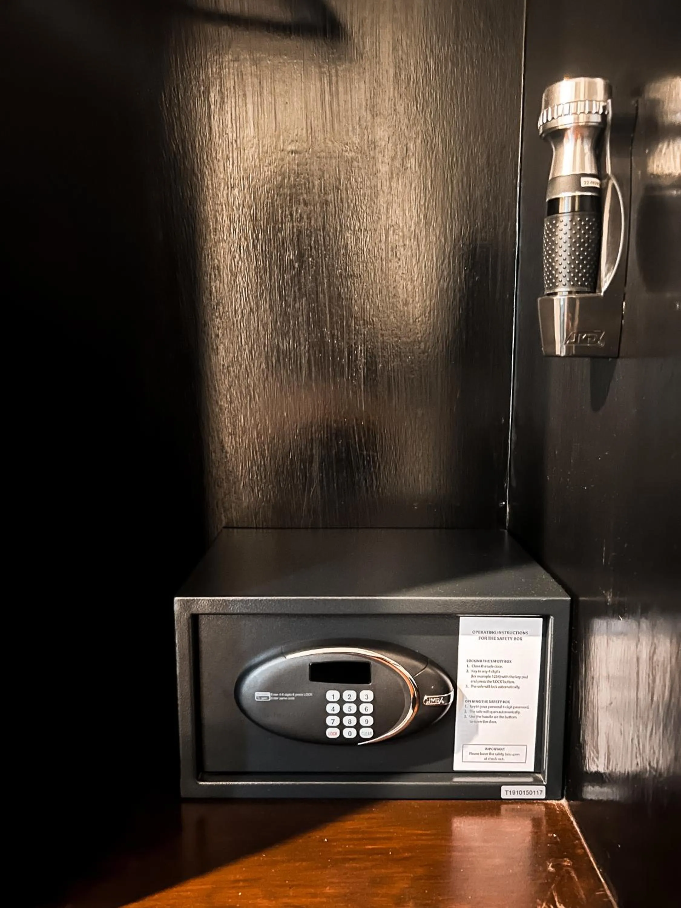 safe in Le Charme Vientiane Hotel