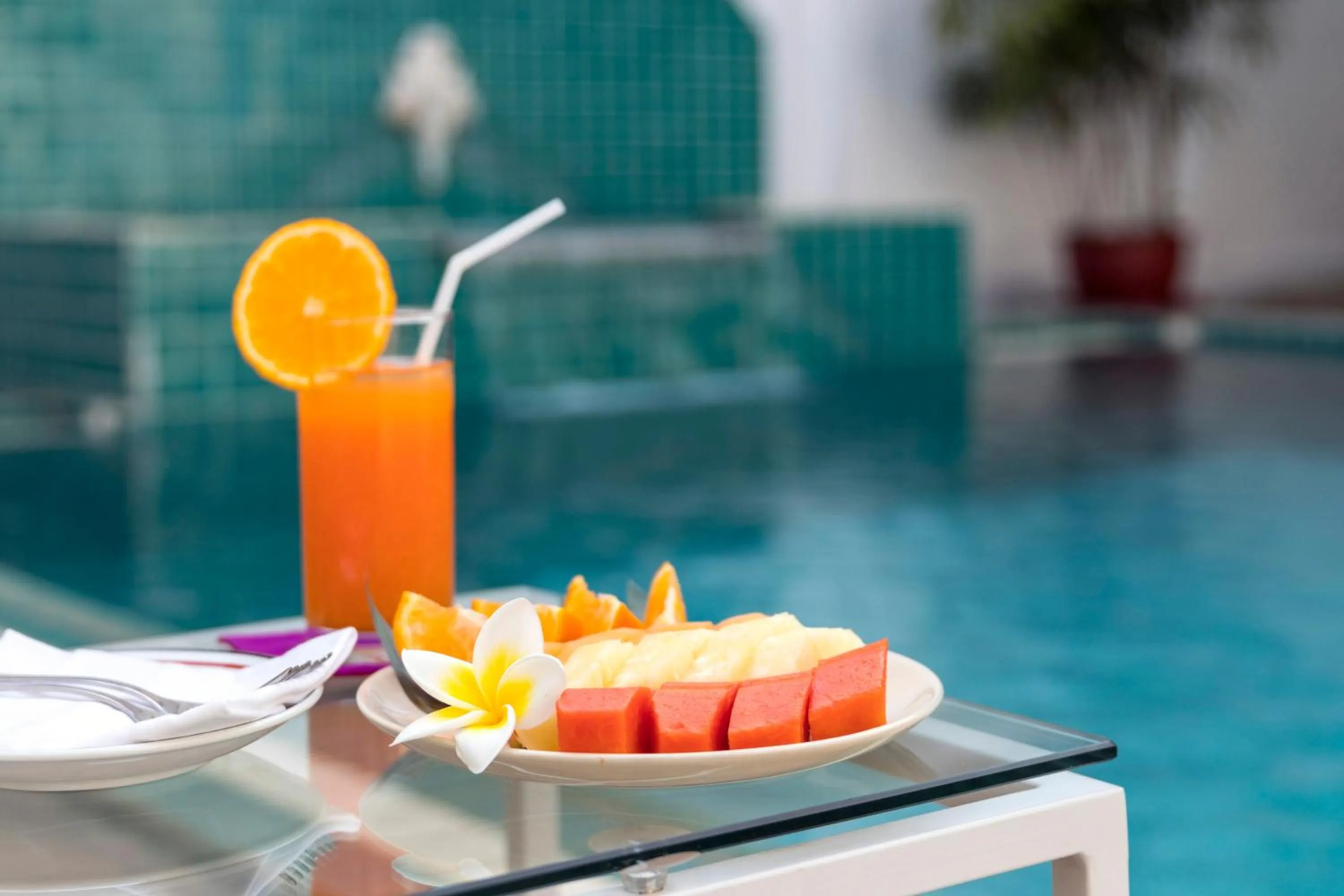 Food in Le Charme Vientiane Hotel