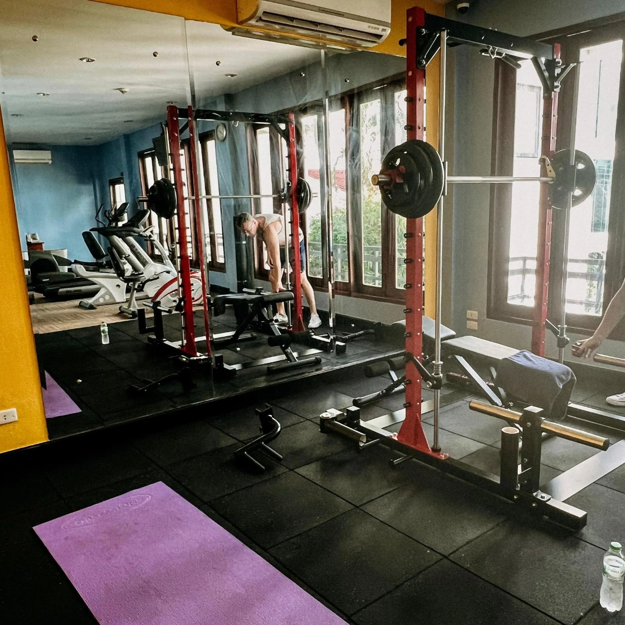 Fitness centre/facilities in Le Charme Vientiane Hotel