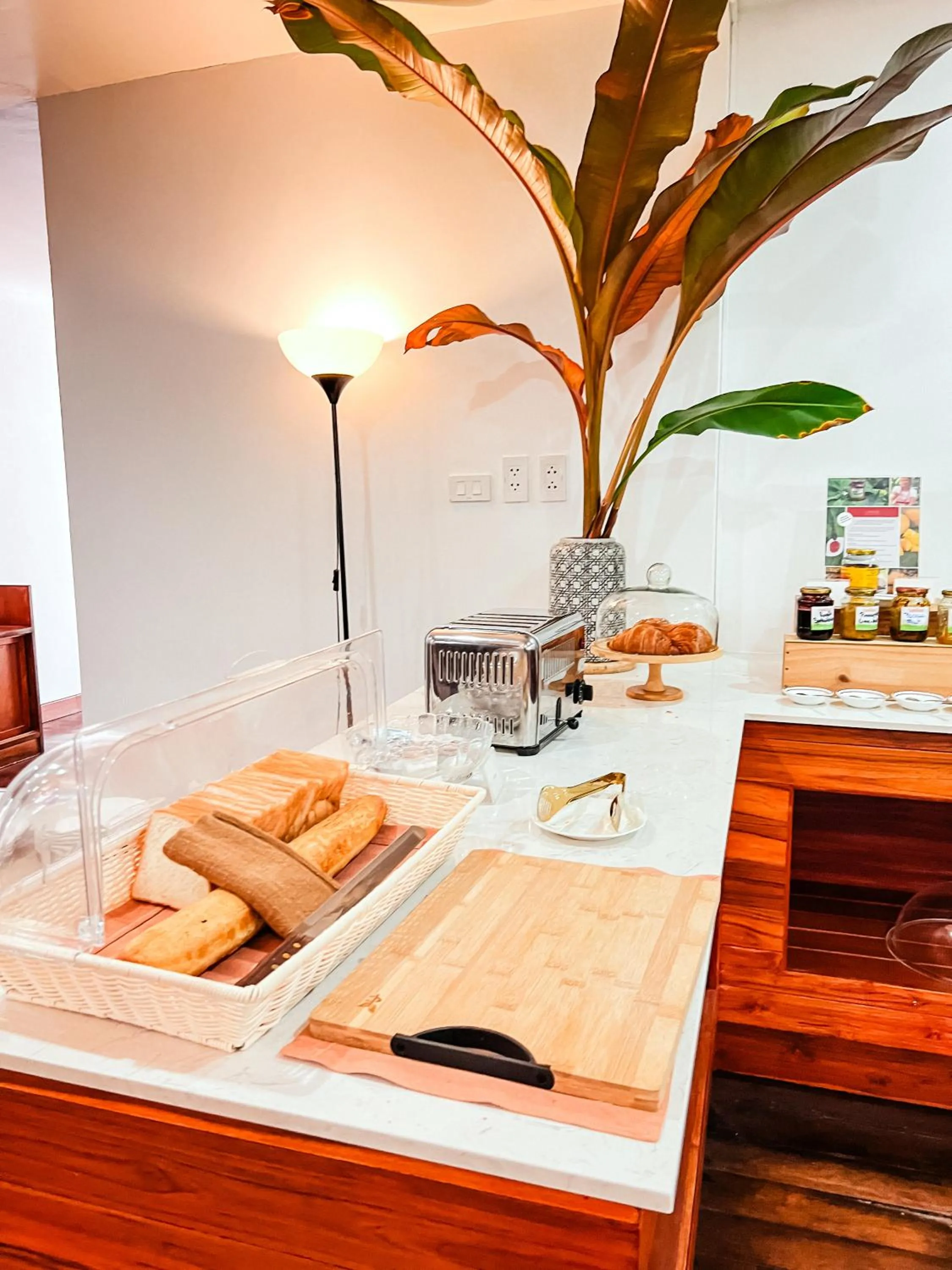 Breakfast in Le Charme Vientiane Hotel