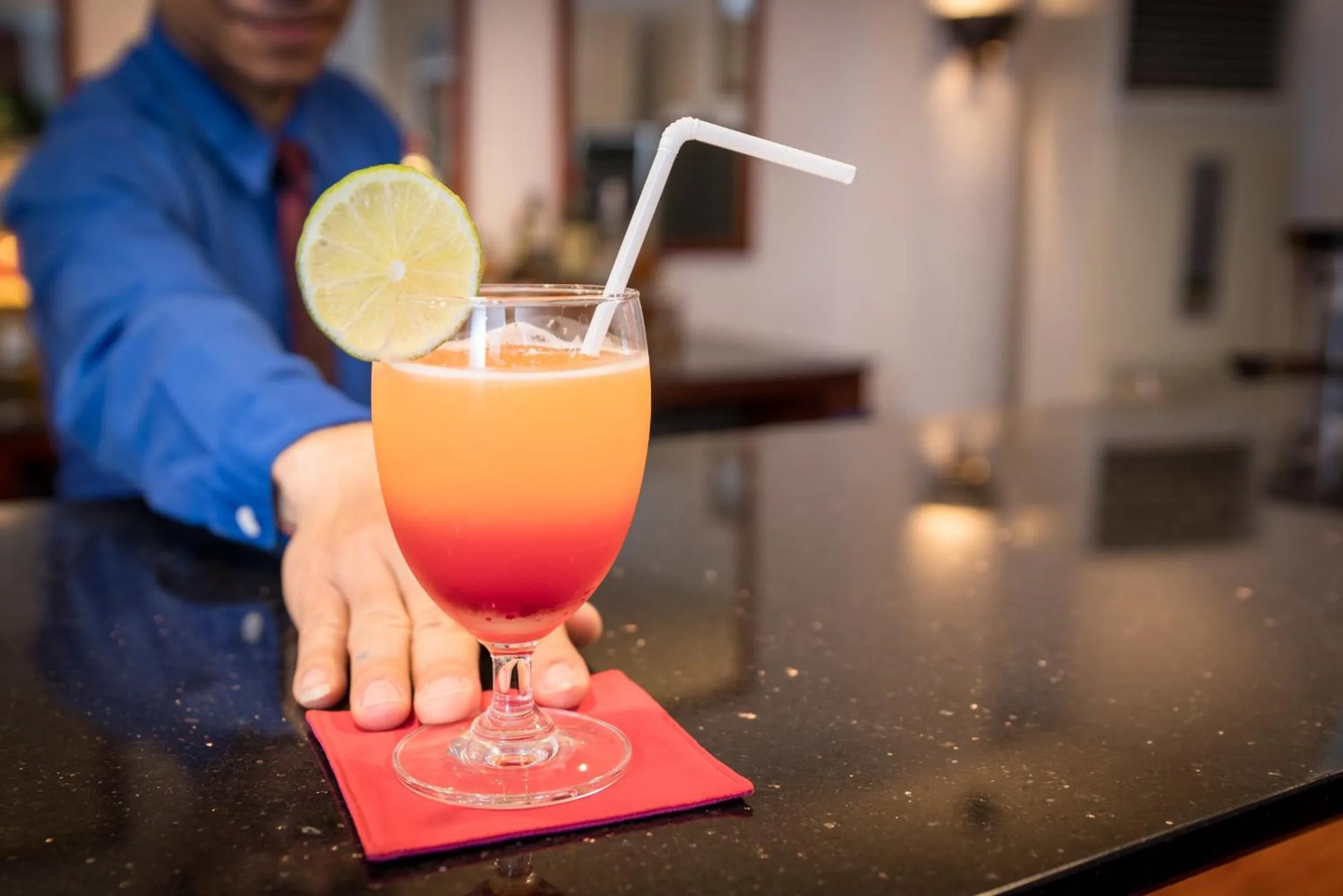 Alcoholic drinks in Le Charme Vientiane Hotel