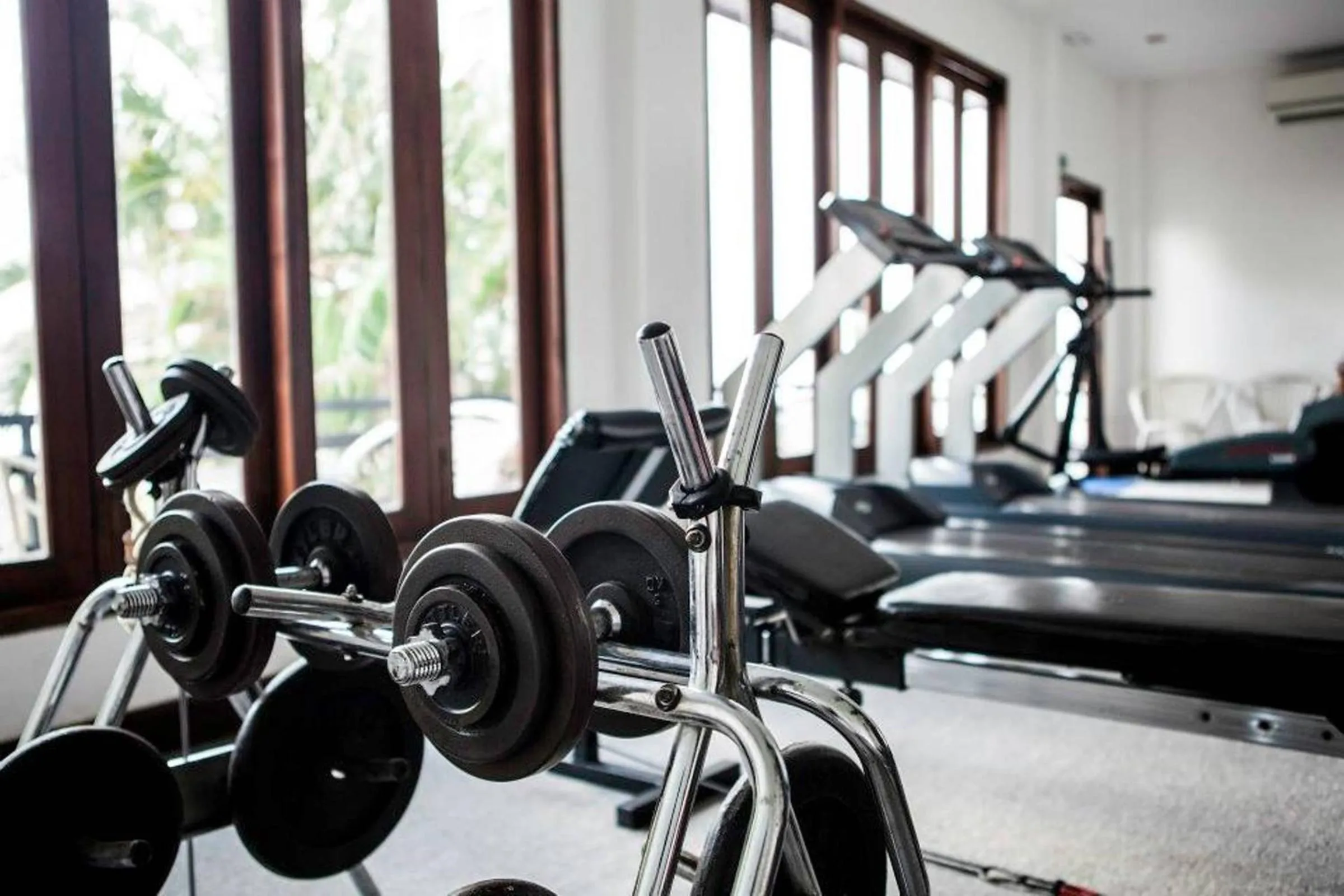 Fitness centre/facilities in Le Charme Vientiane Hotel