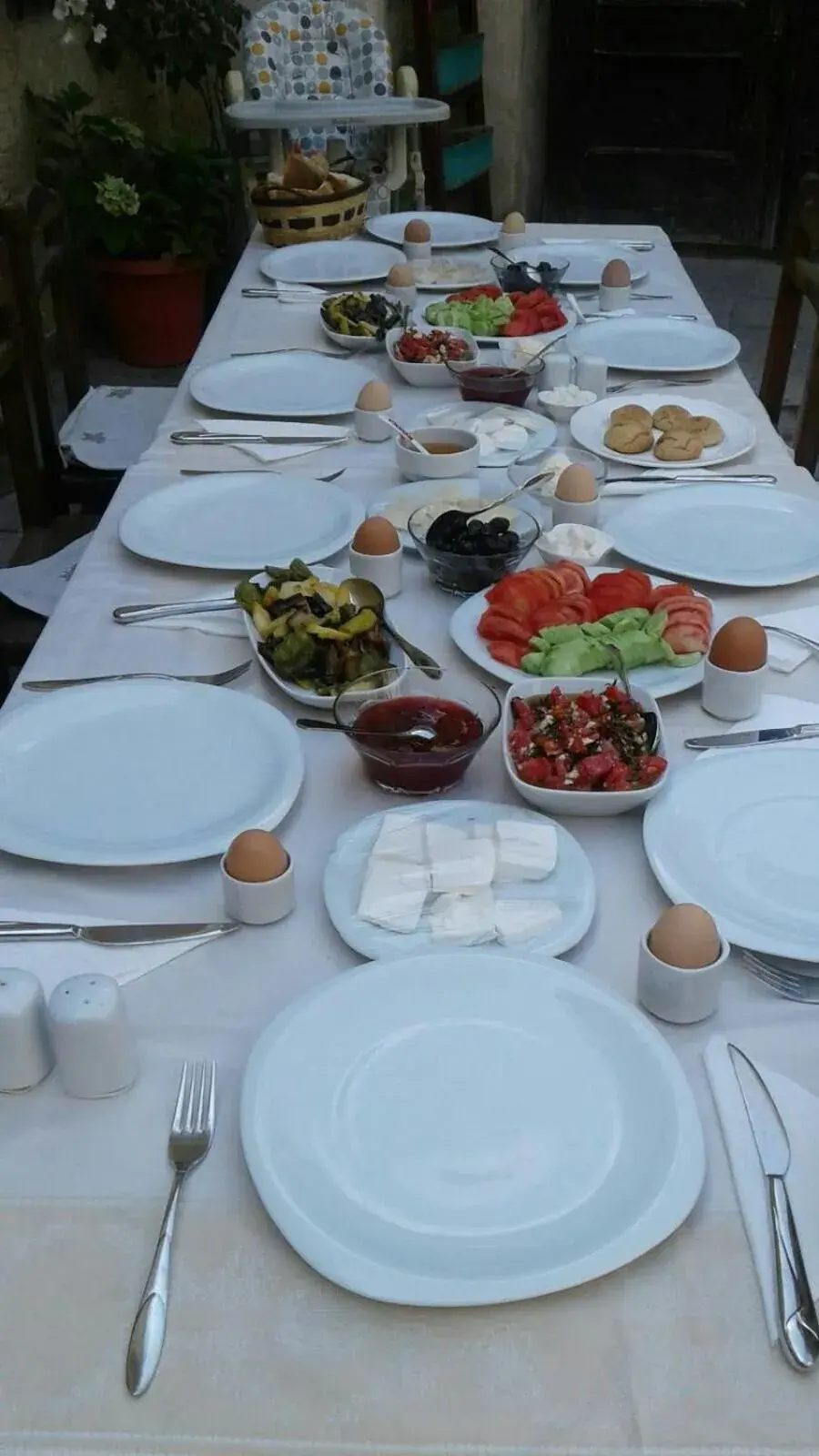 Breakfast in Urgup Konak Hotel Breakfast in Urgup Konak Hotel