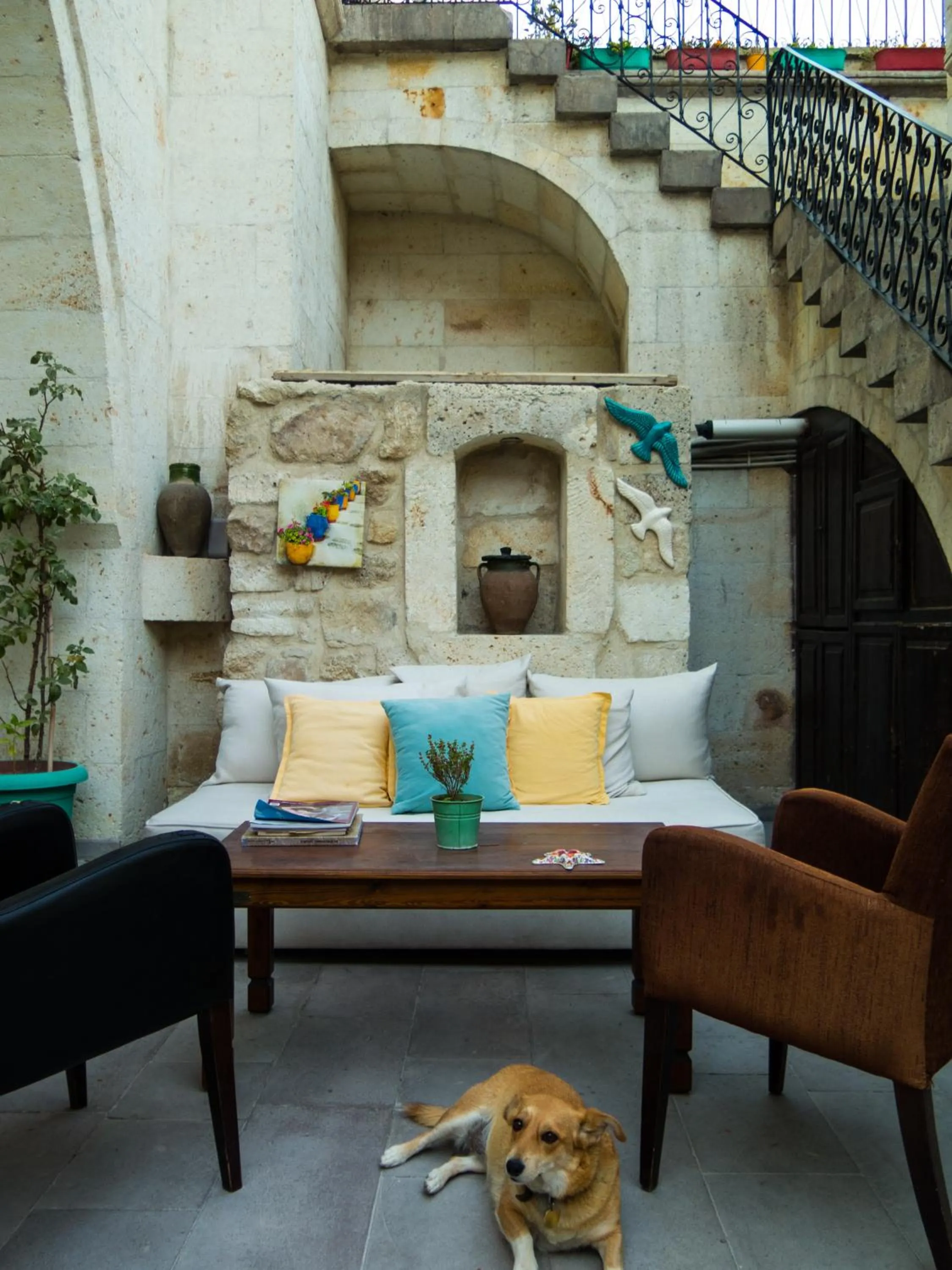 Garden in Urgup Konak Hotel