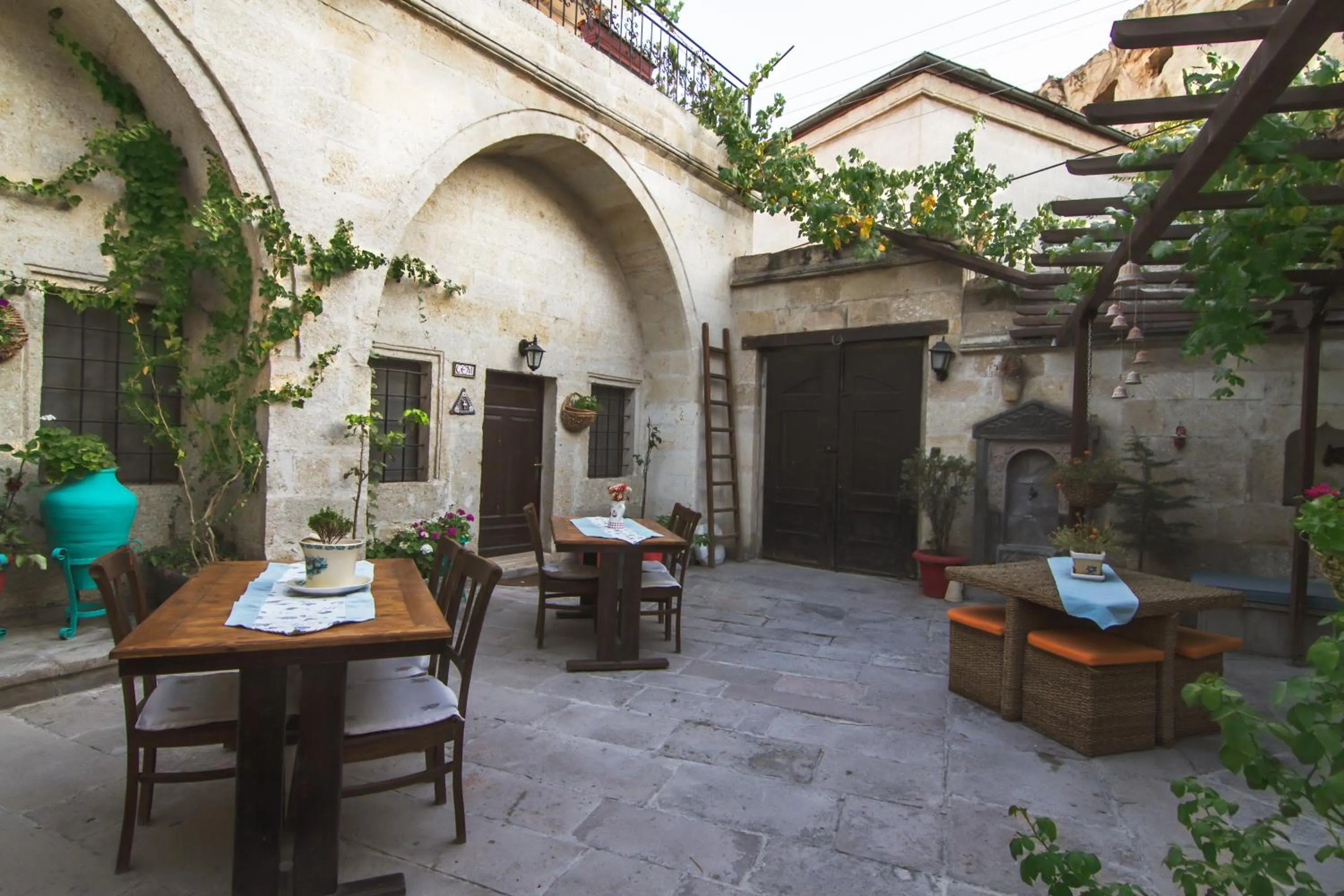 Garden in Urgup Konak Hotel