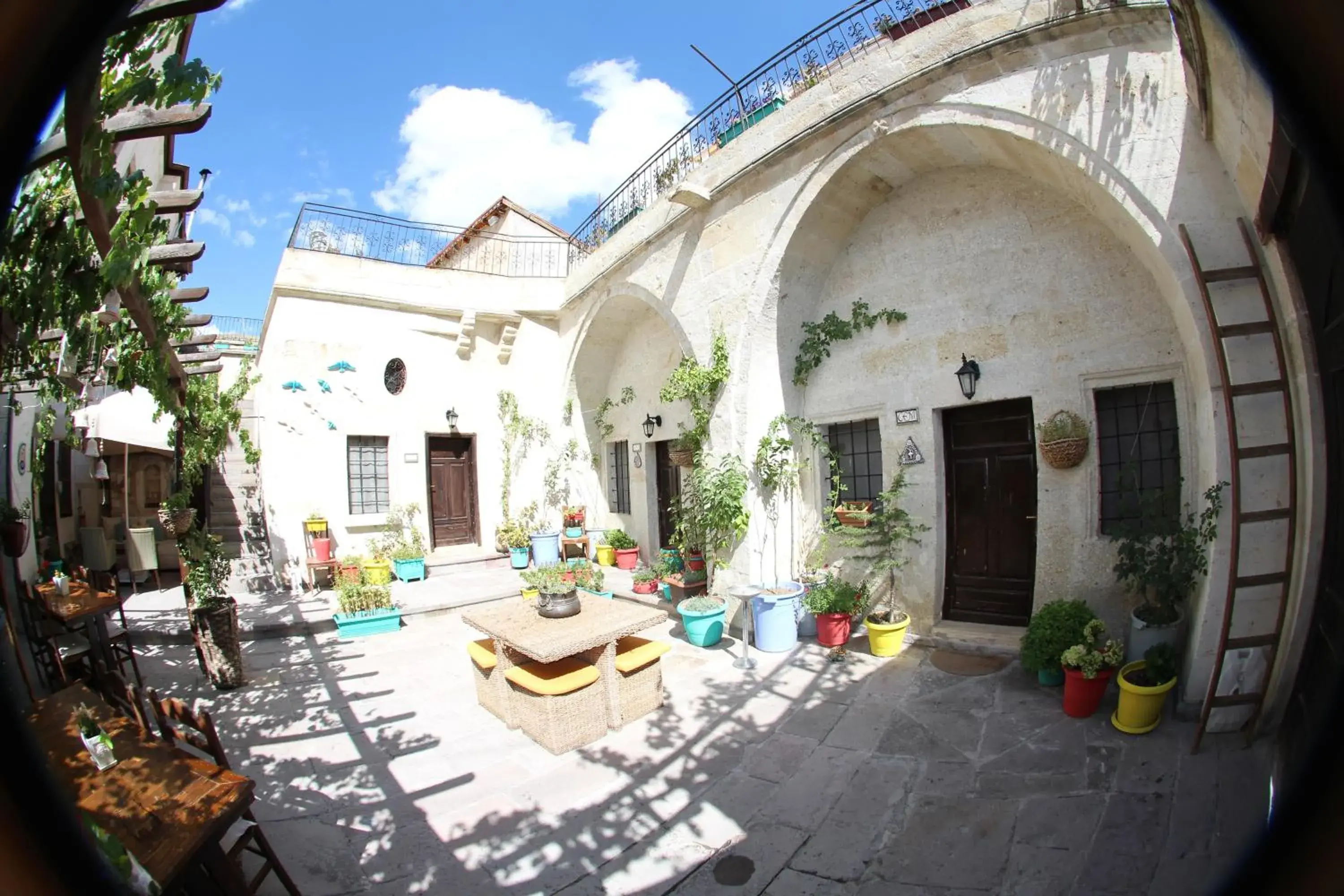 Garden in Urgup Konak Hotel Garden in Urgup Konak Hotel