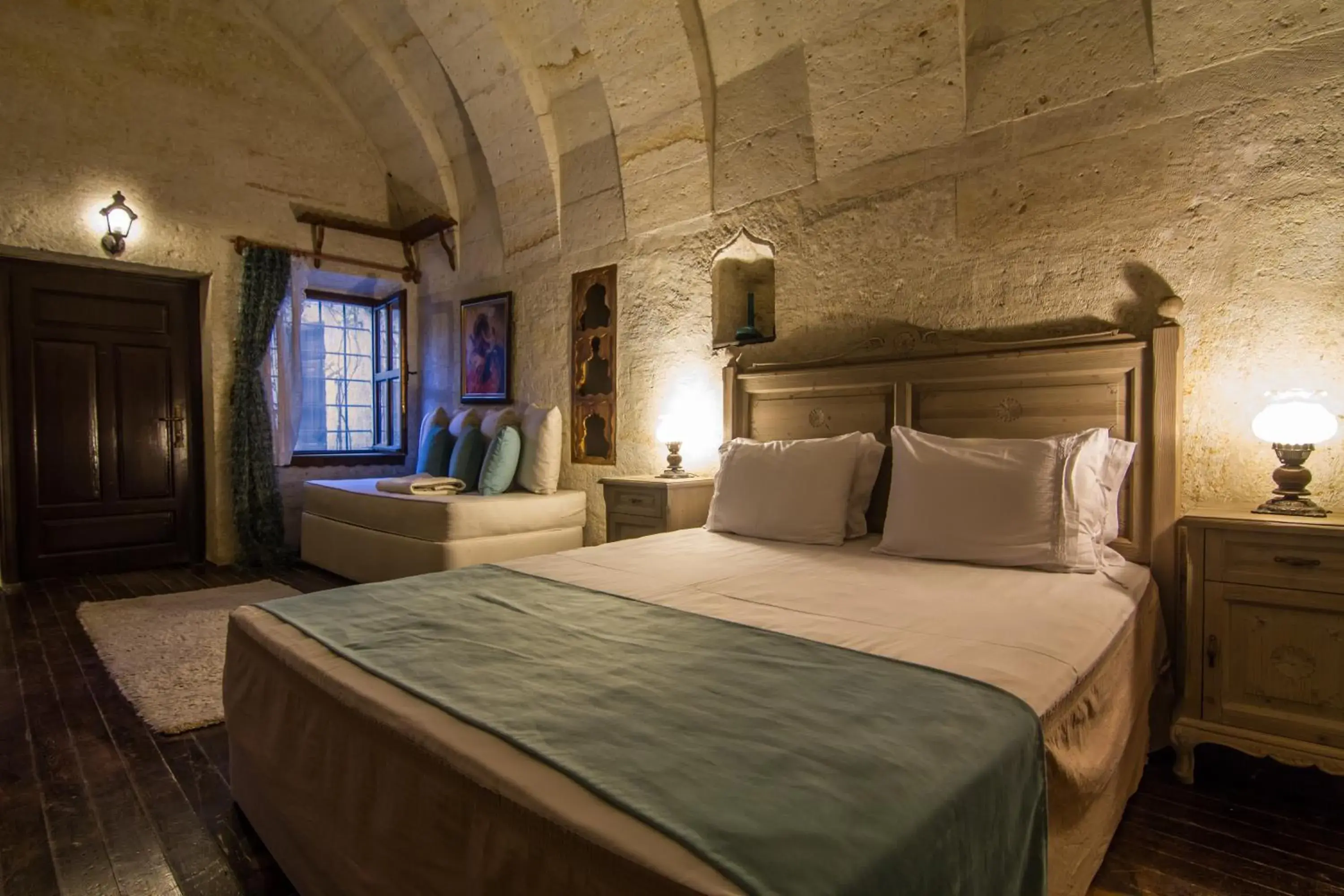 Bedroom, Bed in Urgup Konak Hotel Bedroom, Bed in Urgup Konak Hotel