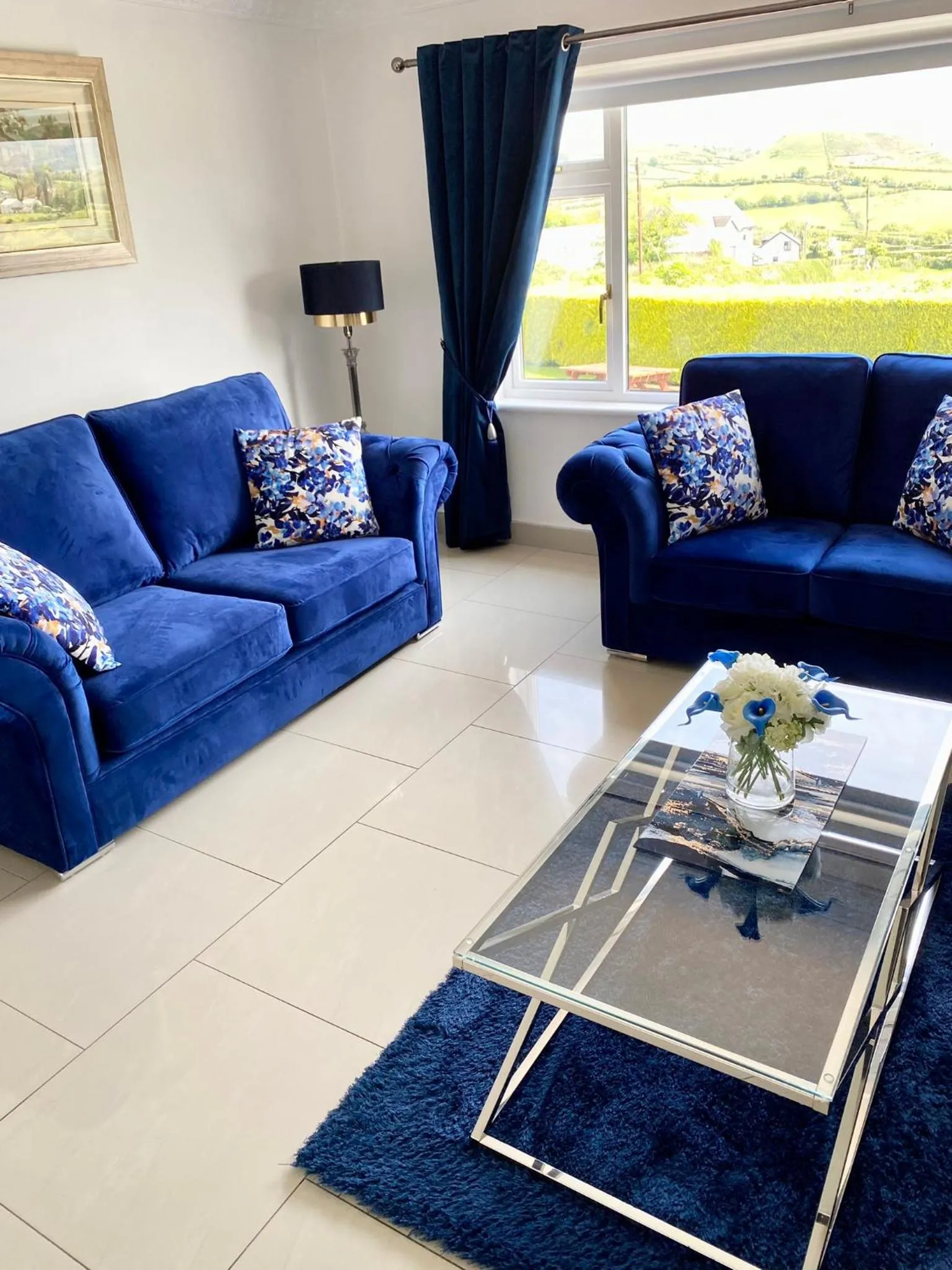 Living room in Cullentra House