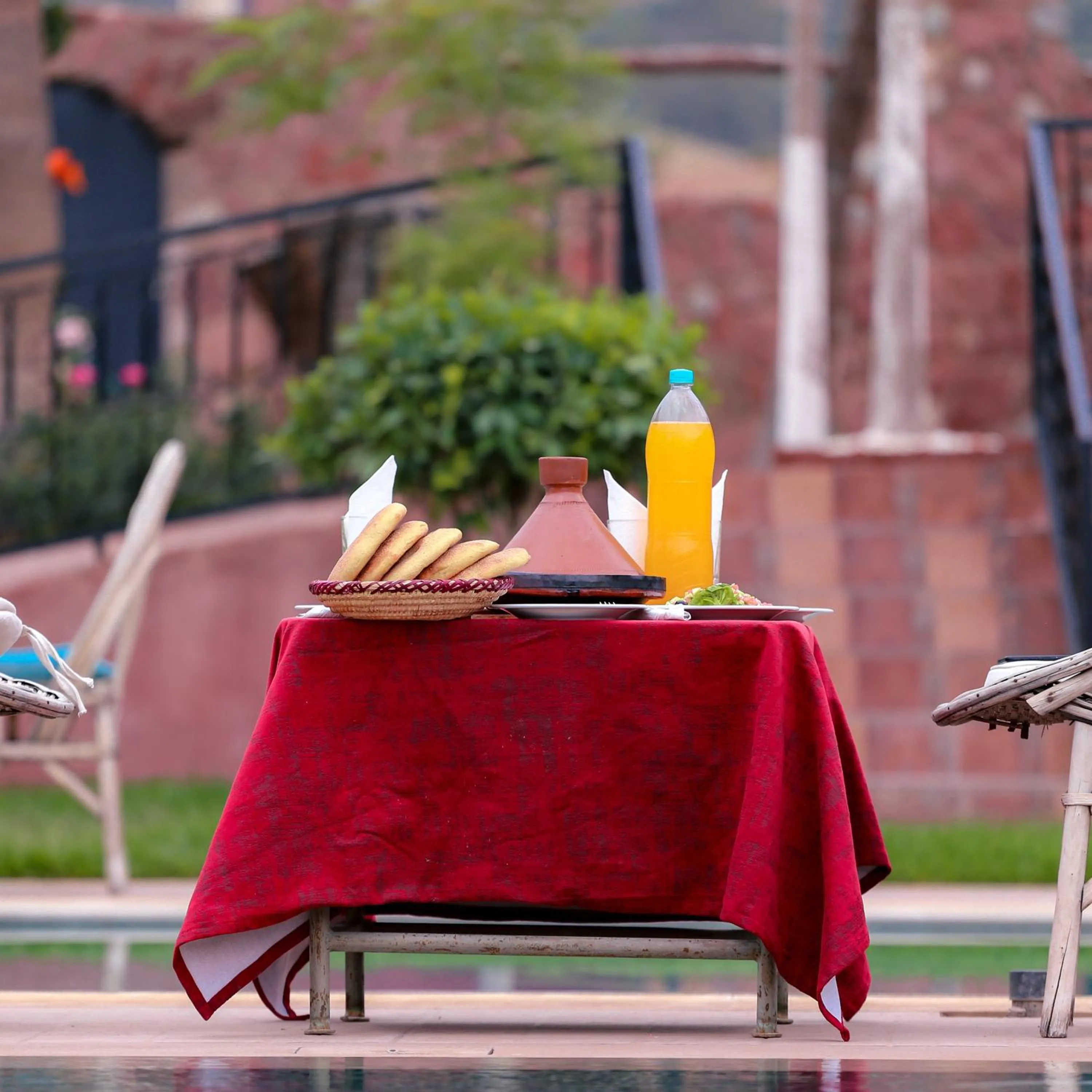 Food in Chez Mamouchthka