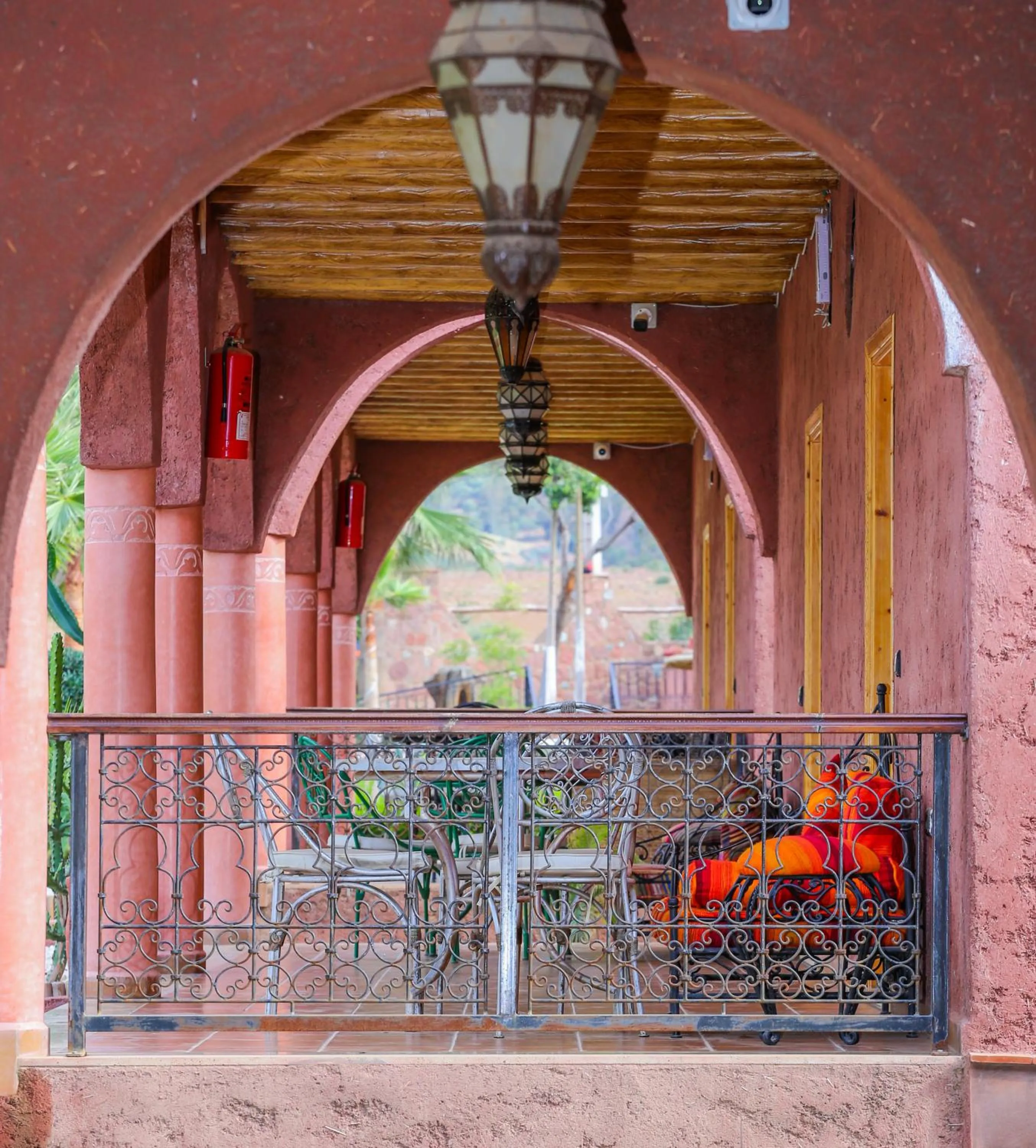Patio in Chez Mamouchthka