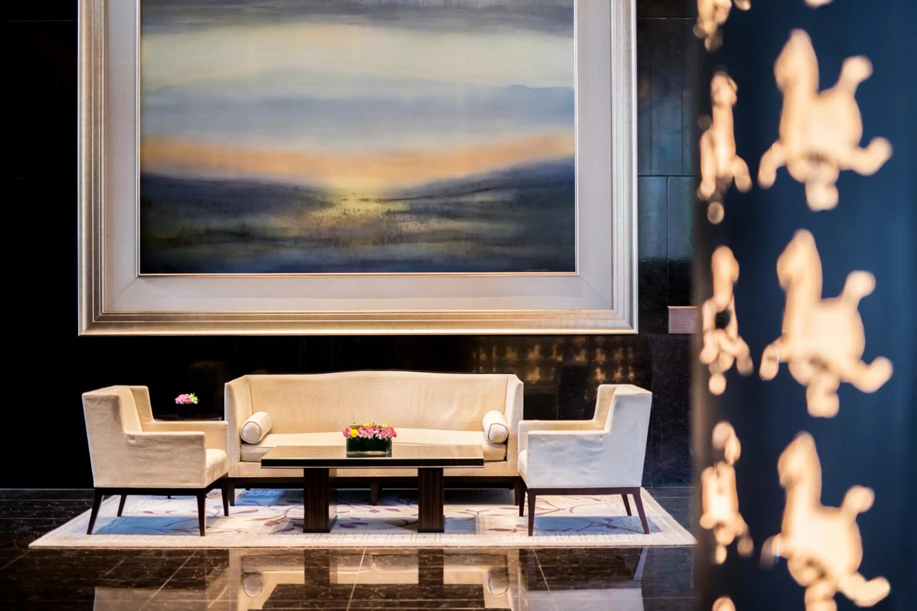 Decorative detail in The Langham, Shanghai, Xintiandi