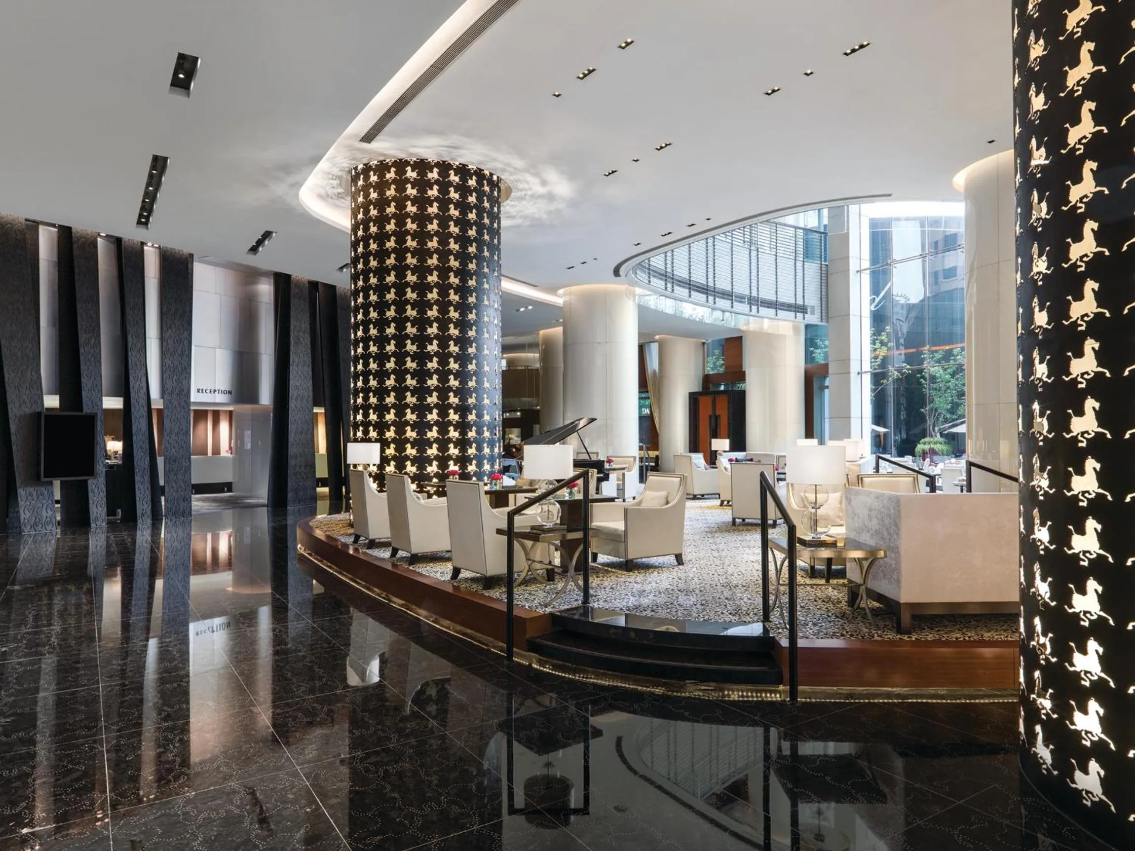 Lobby or reception in The Langham, Shanghai, Xintiandi
