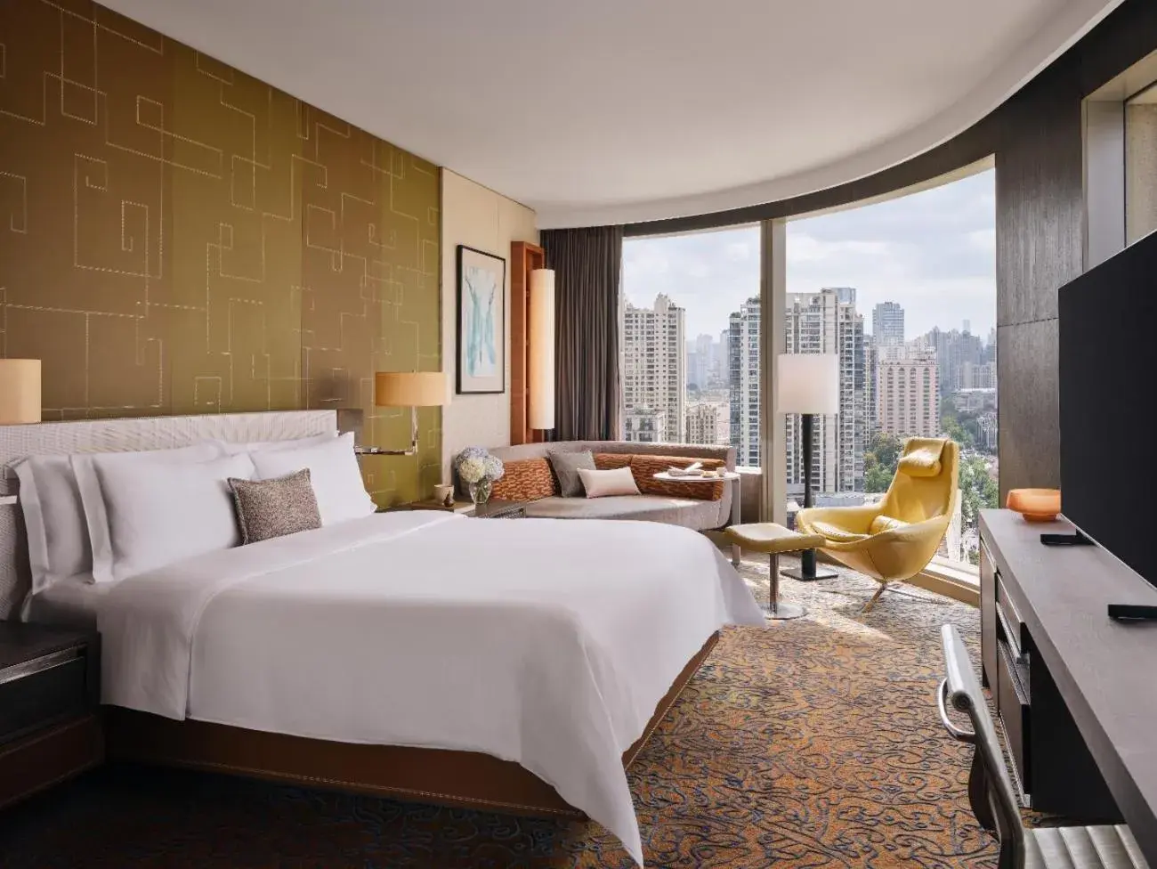 Club Junior Suite - single occupancy in The Langham, Shanghai, Xintiandi Club Junior Suite - single occupancy in The Langham, Shanghai, Xintiandi