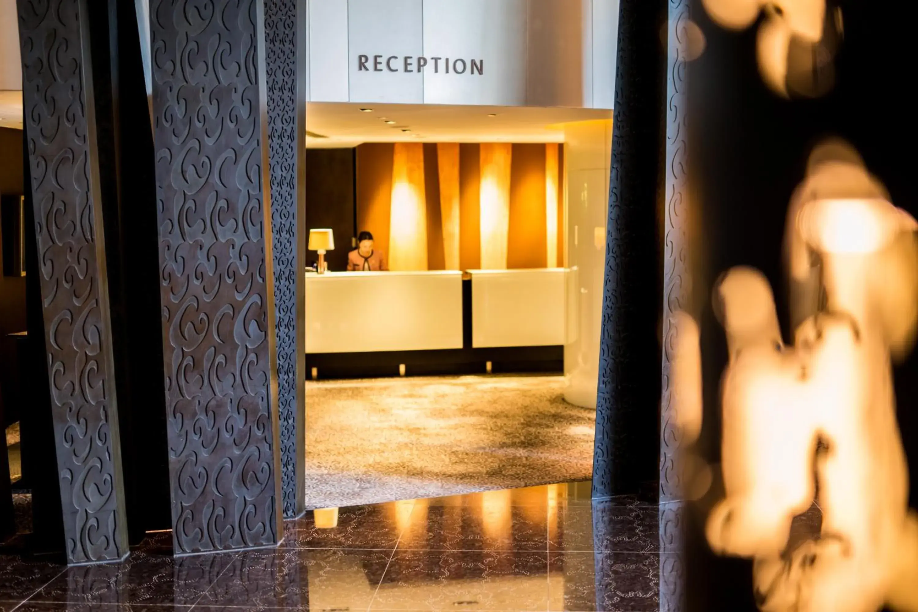 Lobby or reception in The Langham, Shanghai, Xintiandi Lobby or reception in The Langham, Shanghai, Xintiandi