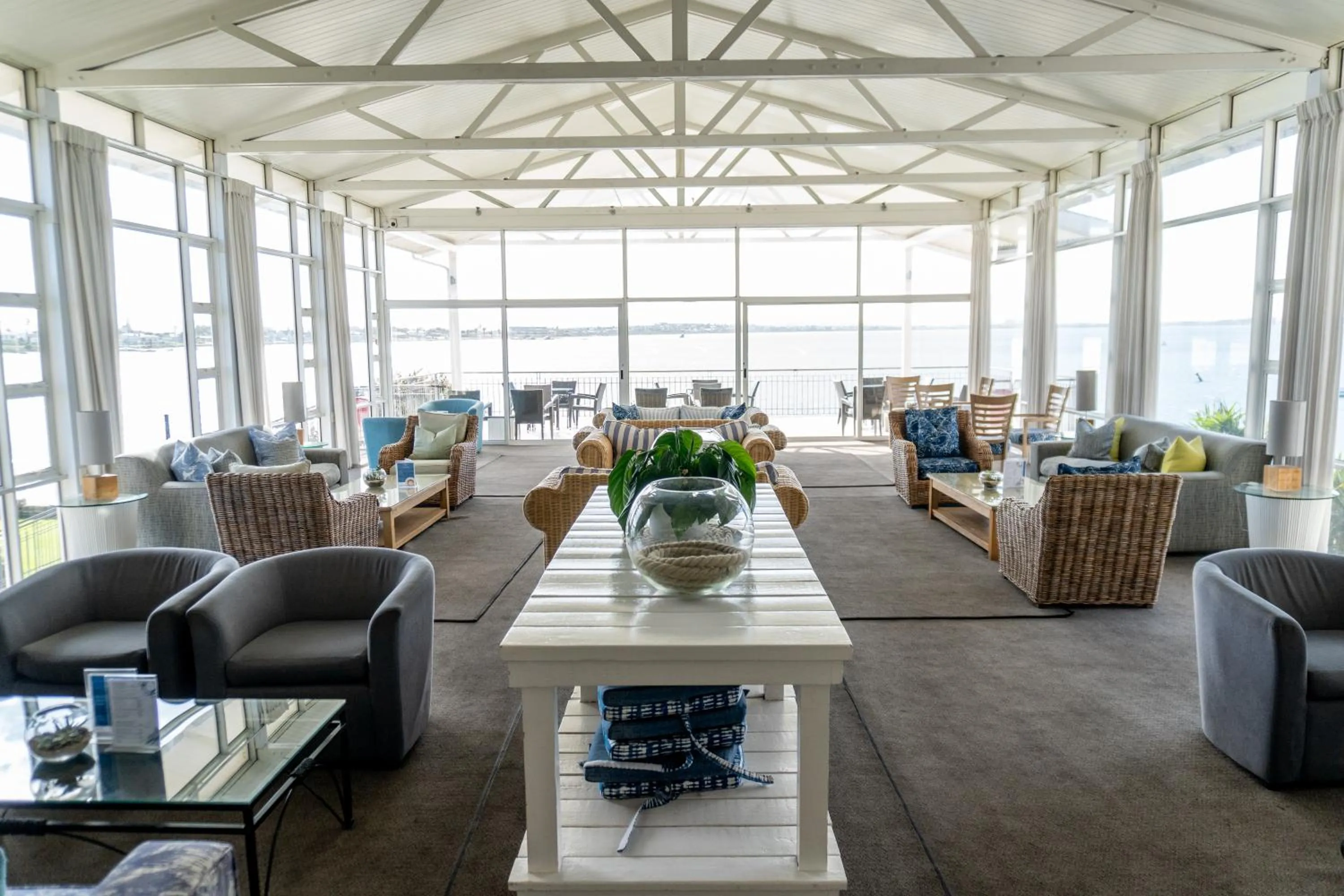 Seating area in Saldanha Bay Hotel