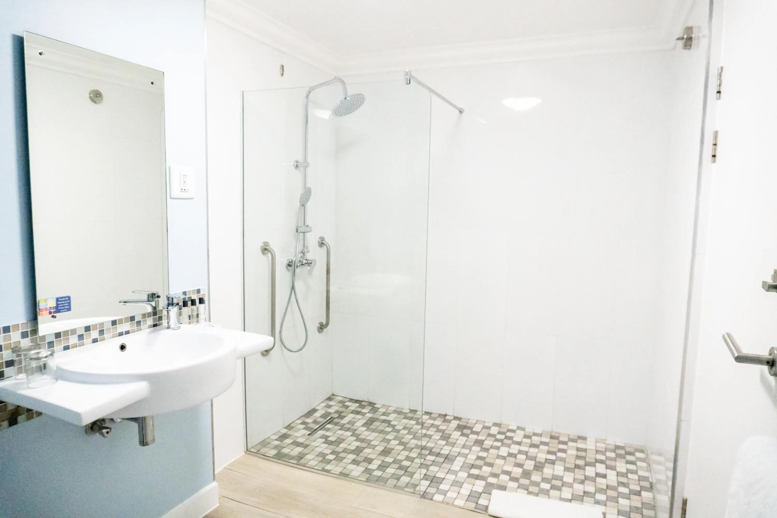 Shower in Saldanha Bay Hotel