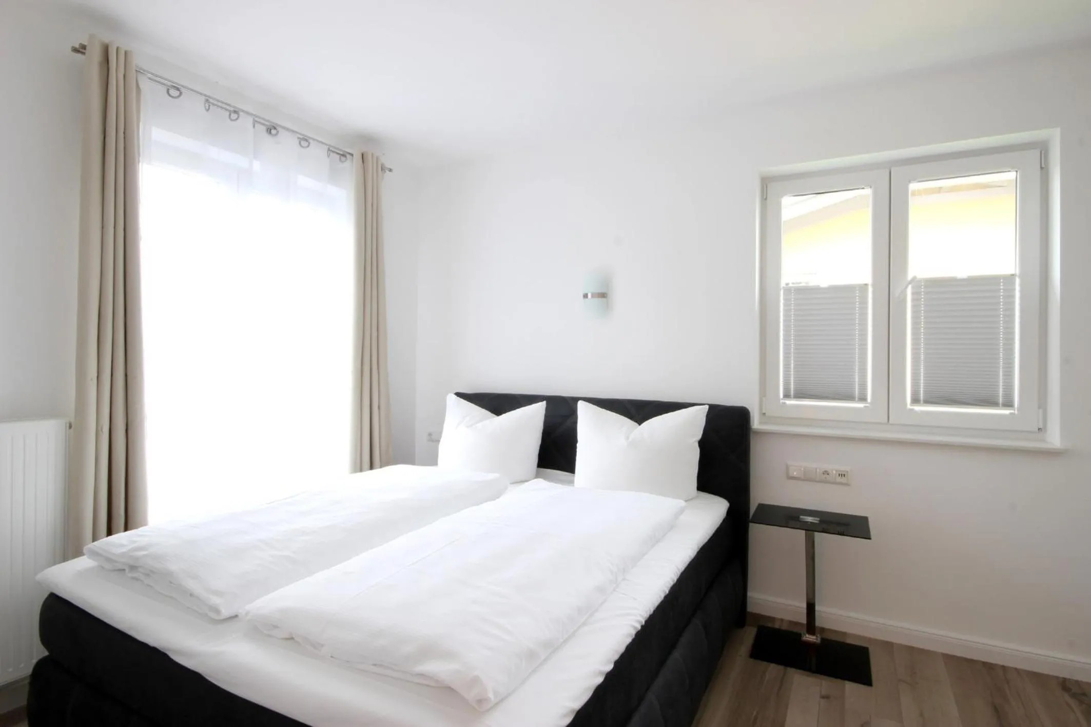 Bedroom, Bed in Villa Südstrandperle by Rujana