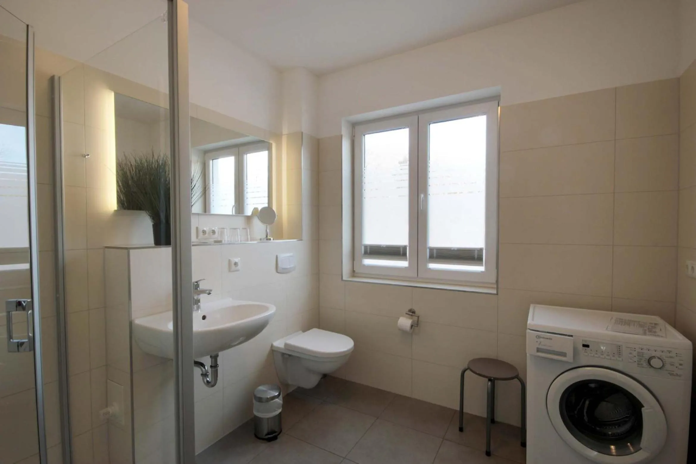 Shower in Villa Südstrandperle by Rujana