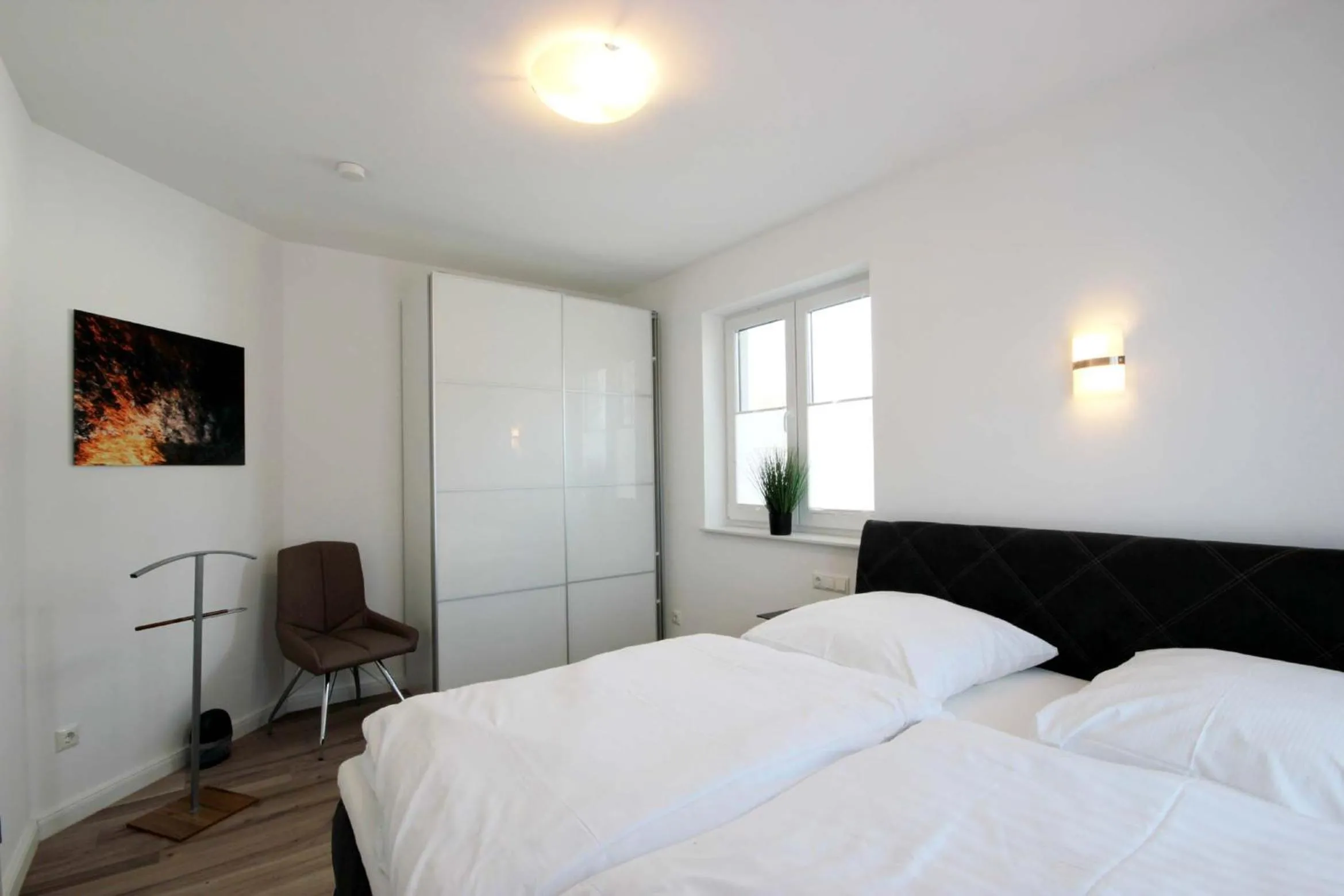 Bedroom, Bed in Villa Südstrandperle by Rujana
