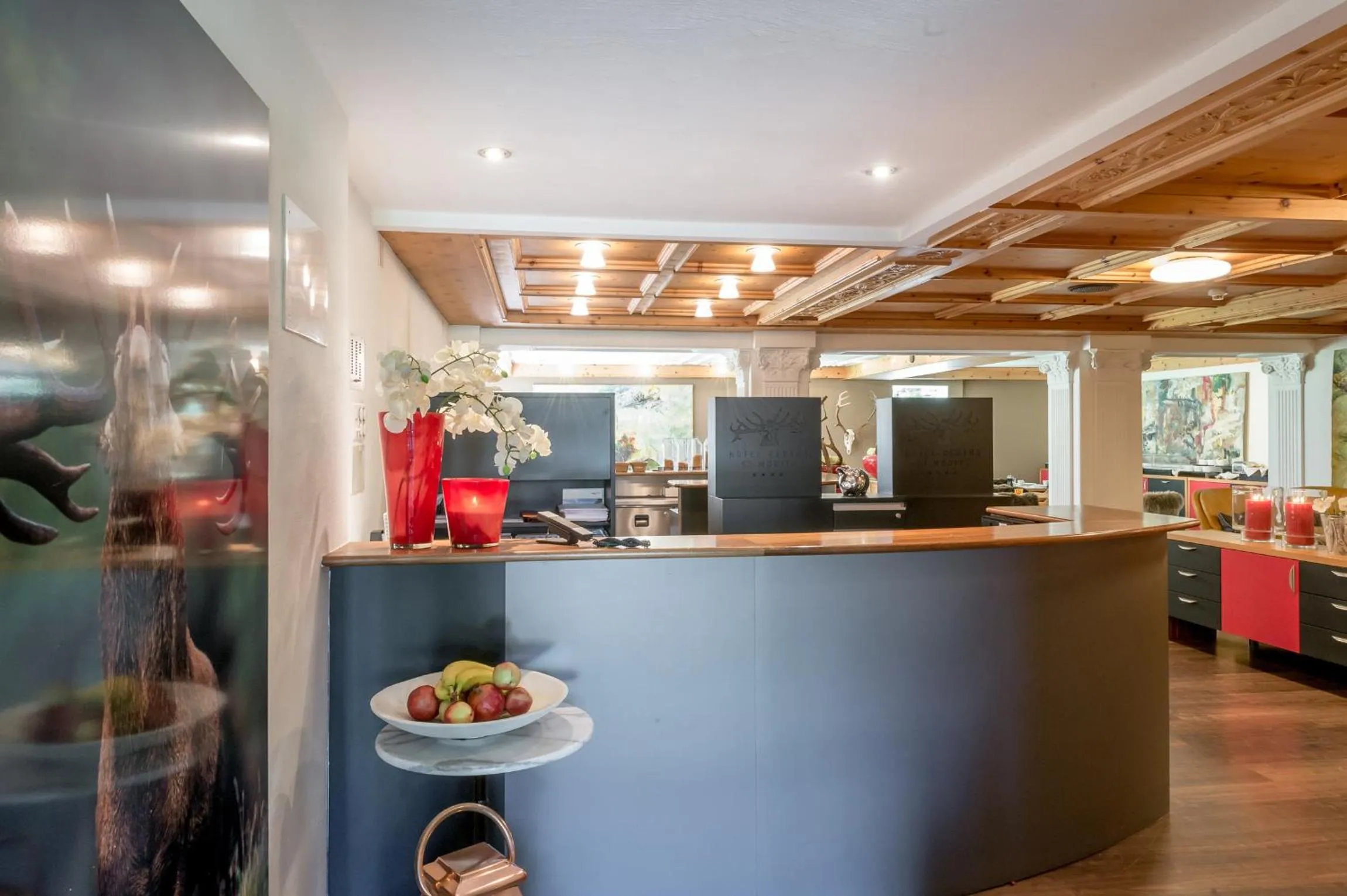 Lobby or reception in Boutique Hotel Cervus