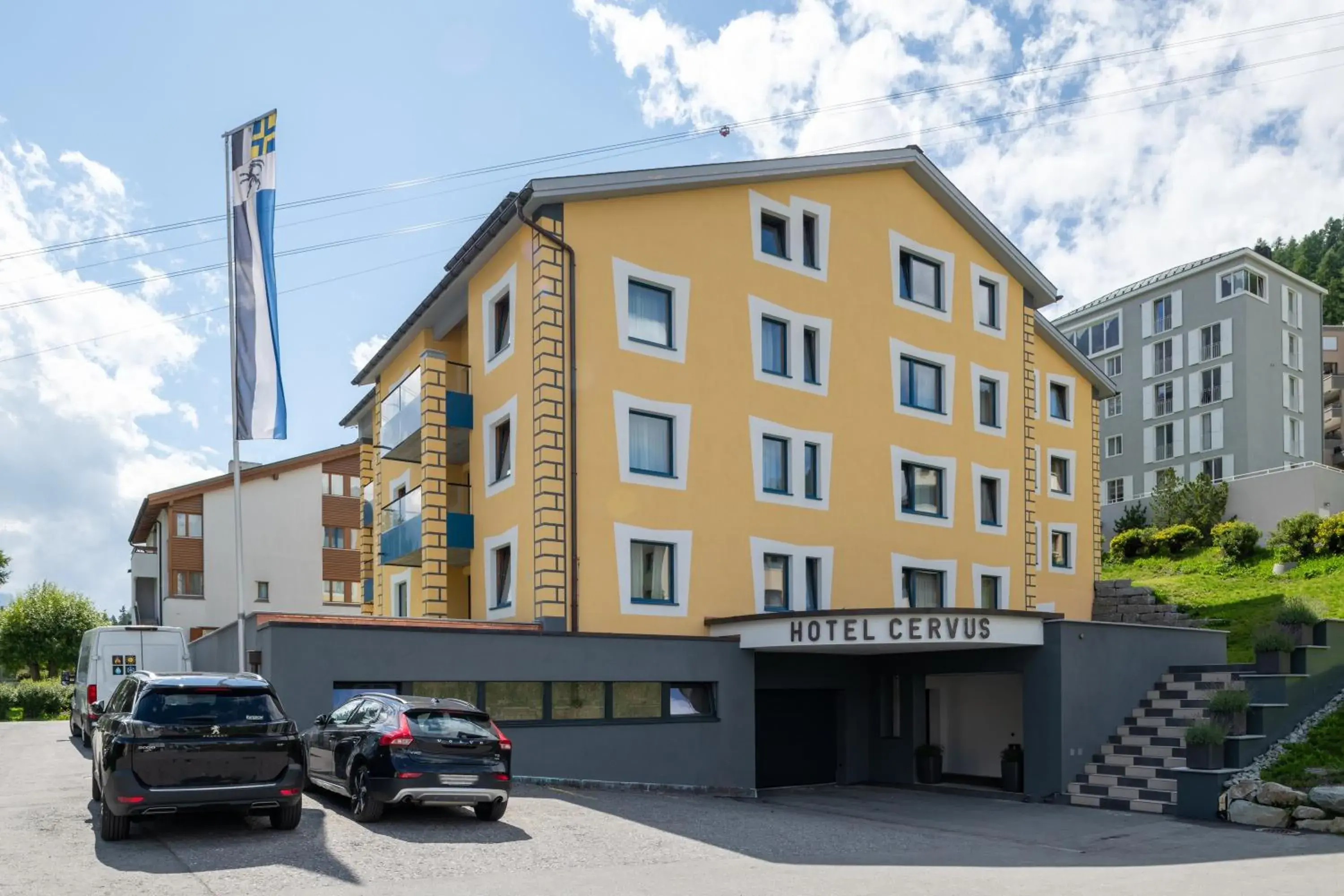 Property building in Boutique Hotel Cervus Property building in Boutique Hotel Cervus
