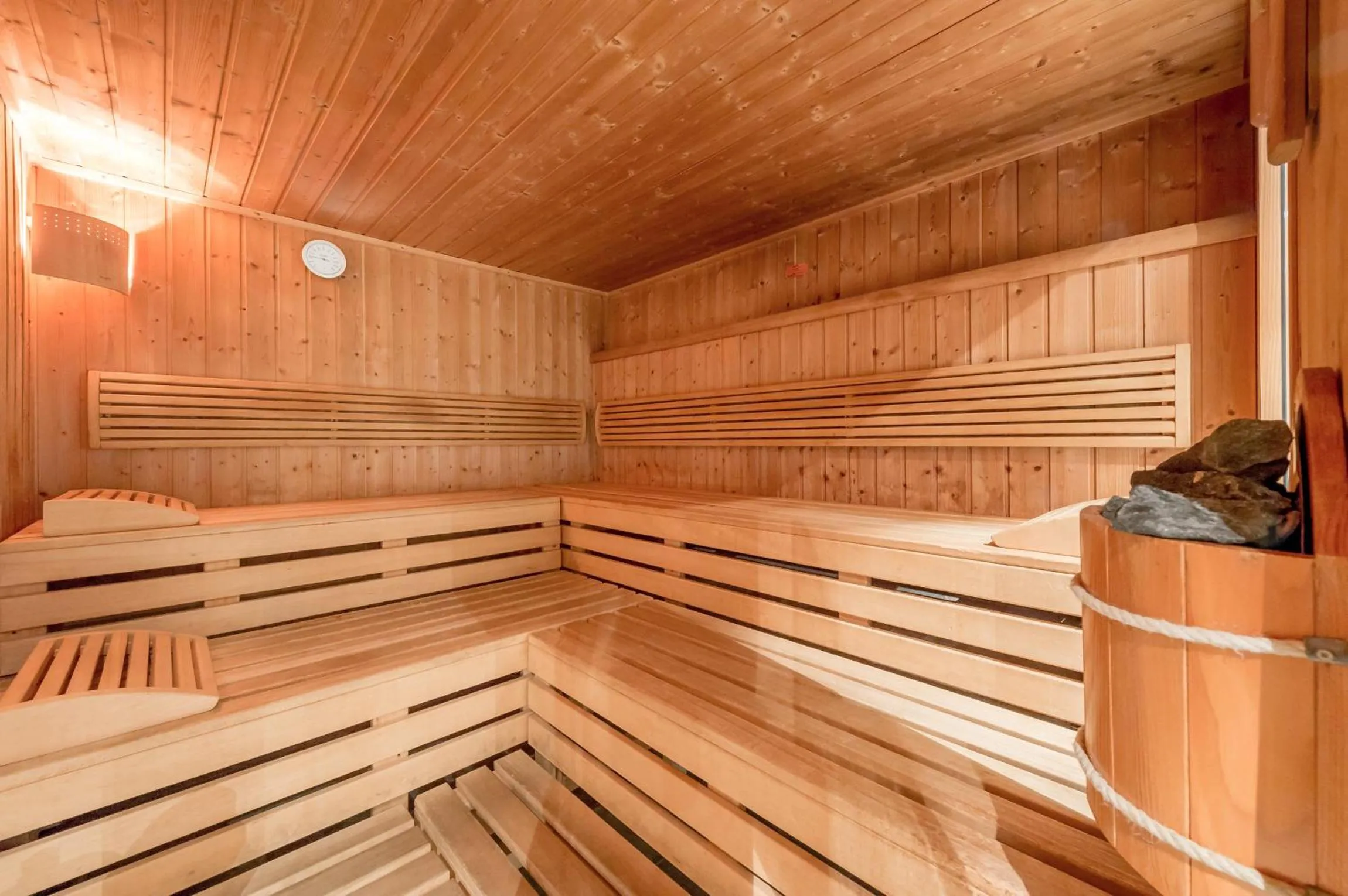 Sauna in Boutique Hotel Cervus