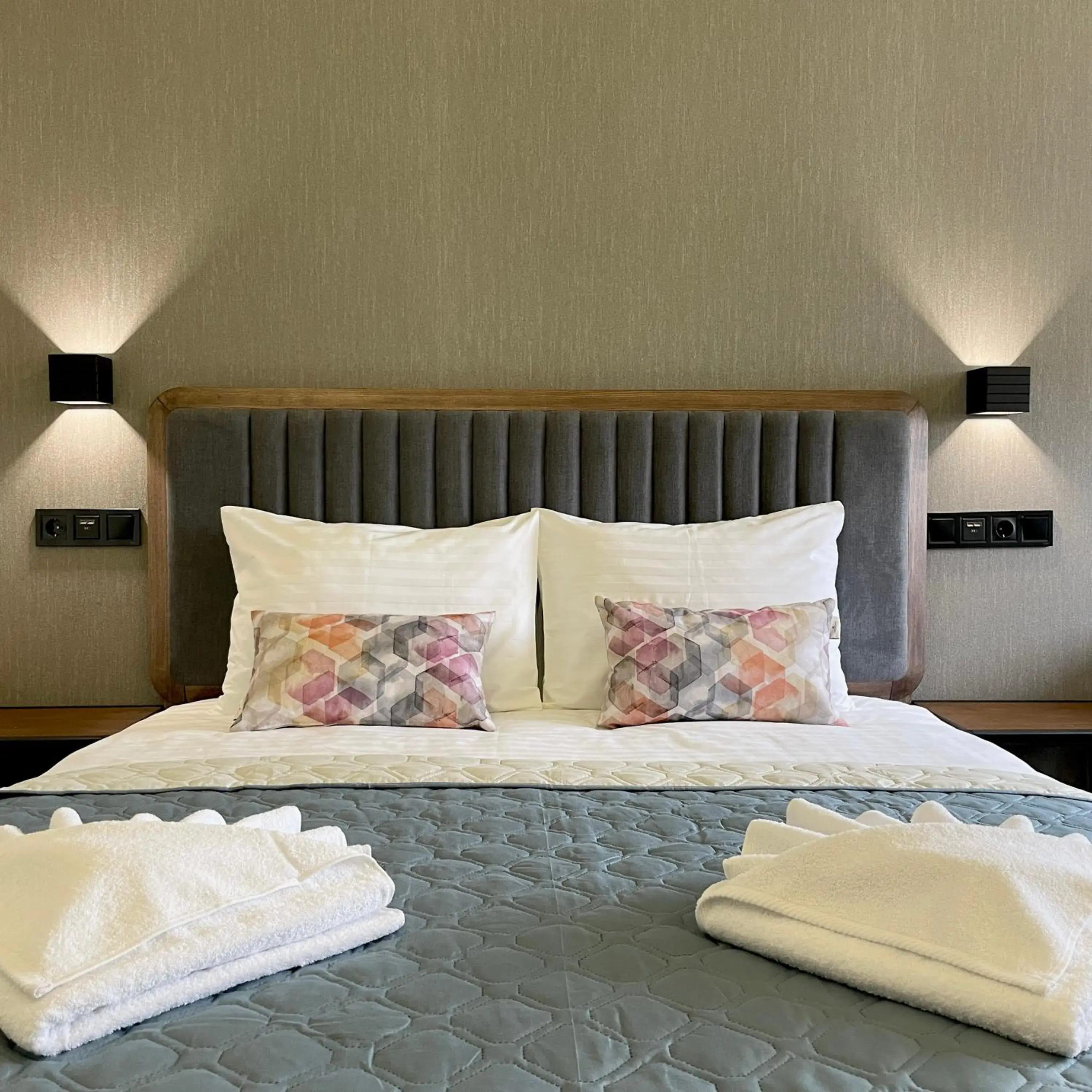 Photo of the whole room, Bed in Hotel Nivki Photo of the whole room, Bed in Hotel Nivki