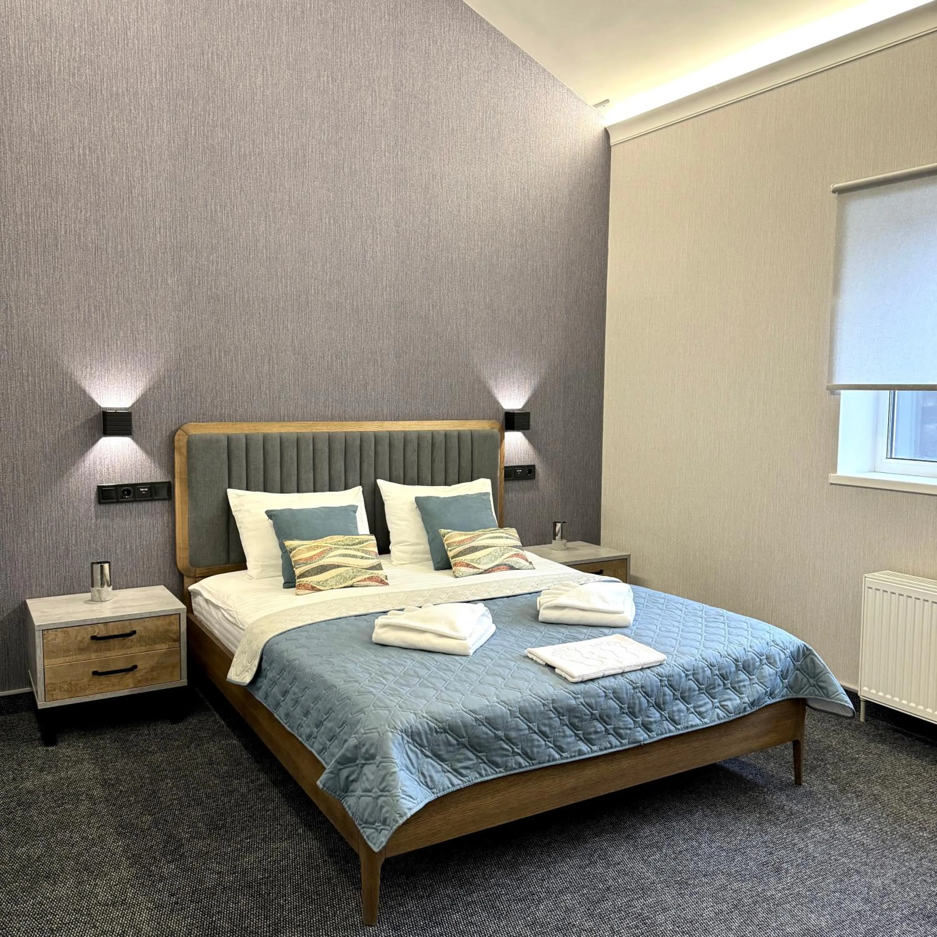 Photo of the whole room, Bed in Hotel Nivki