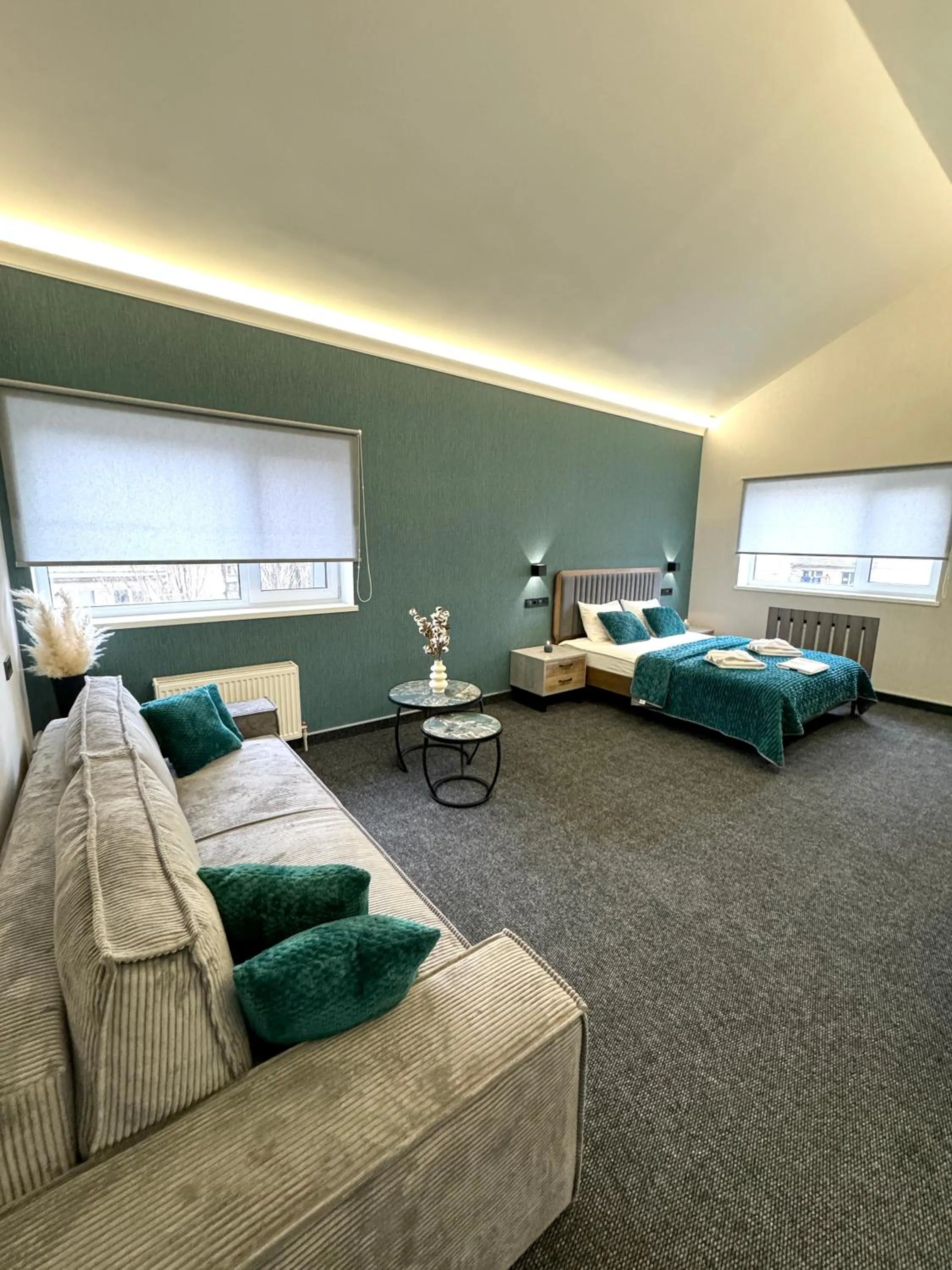 Photo of the whole room, Bed in Hotel Nivki