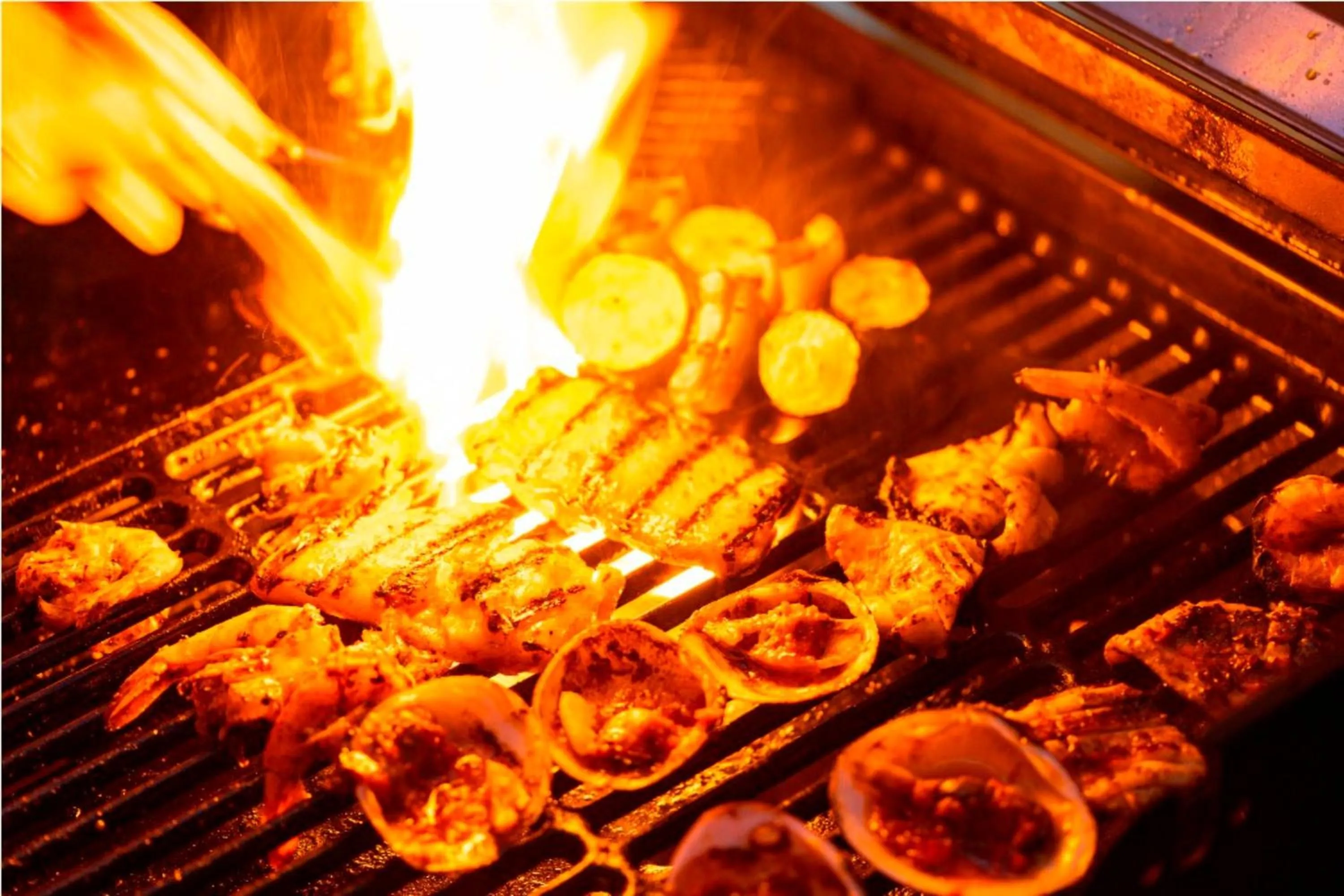 BBQ facilities in Bali Island Villas and Spa Seminyak