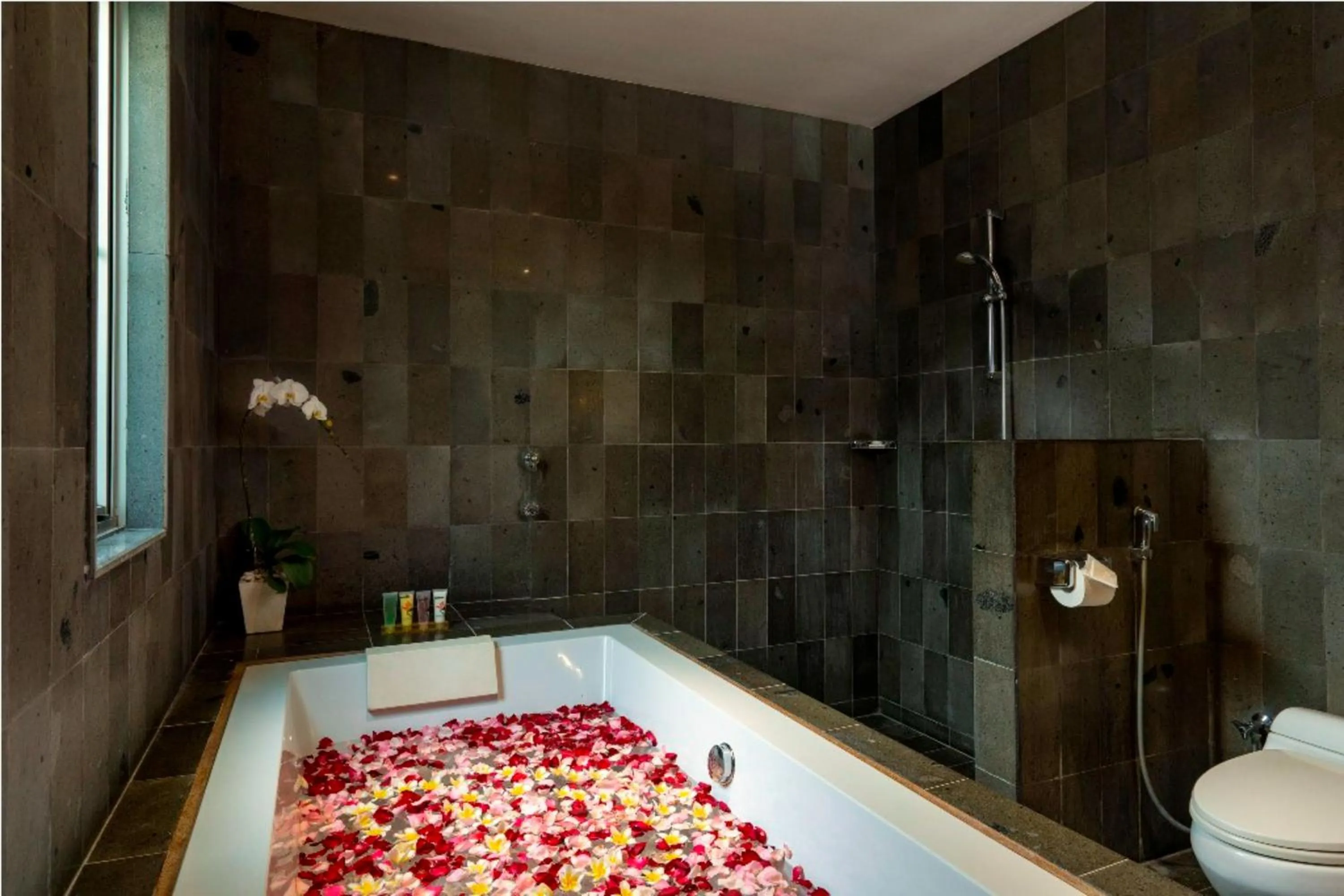 Bathroom in Bali Island Villas and Spa Seminyak