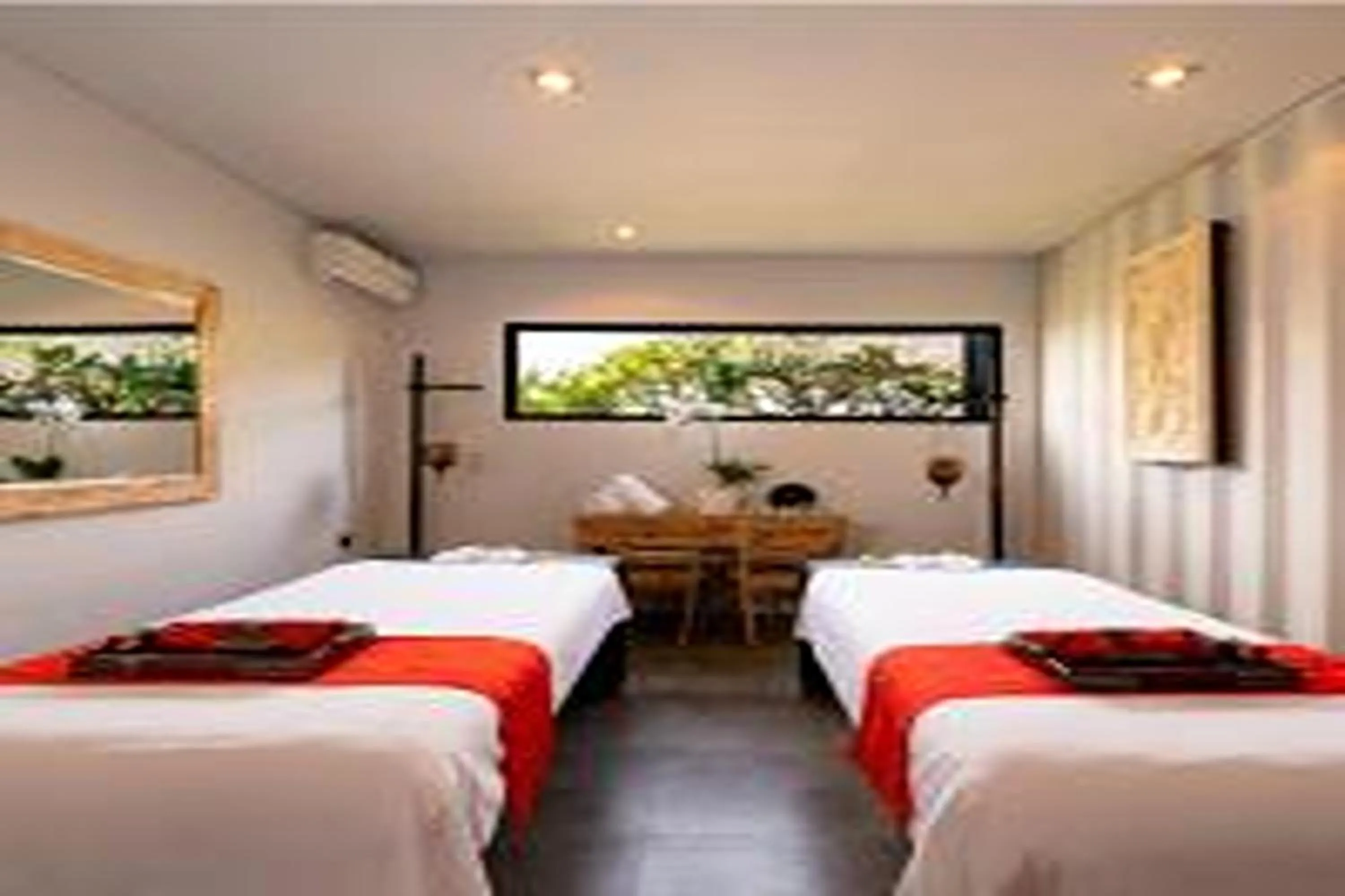 Bed in Bali Island Villas and Spa Seminyak