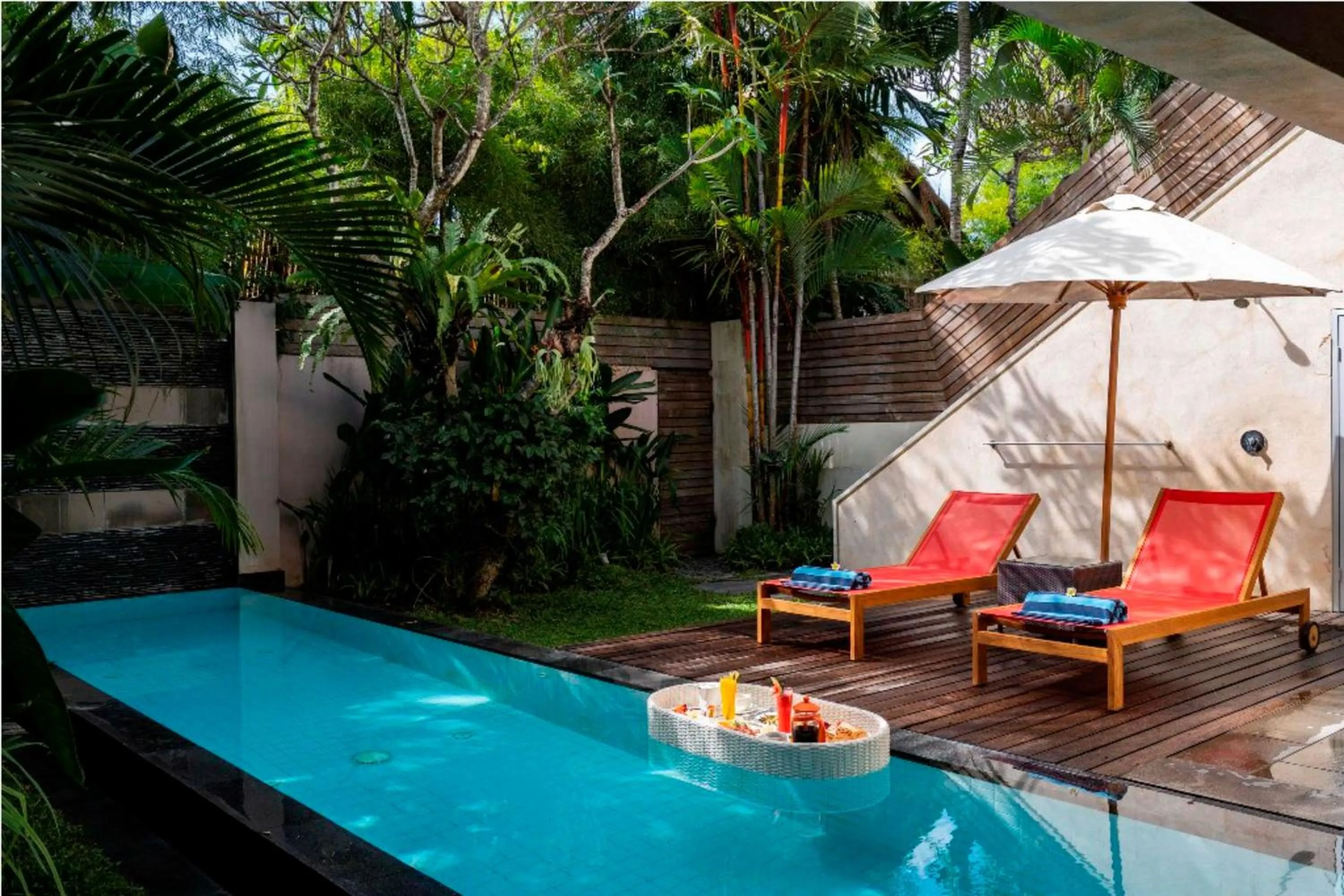 Swimming pool in Bali Island Villas and Spa Seminyak