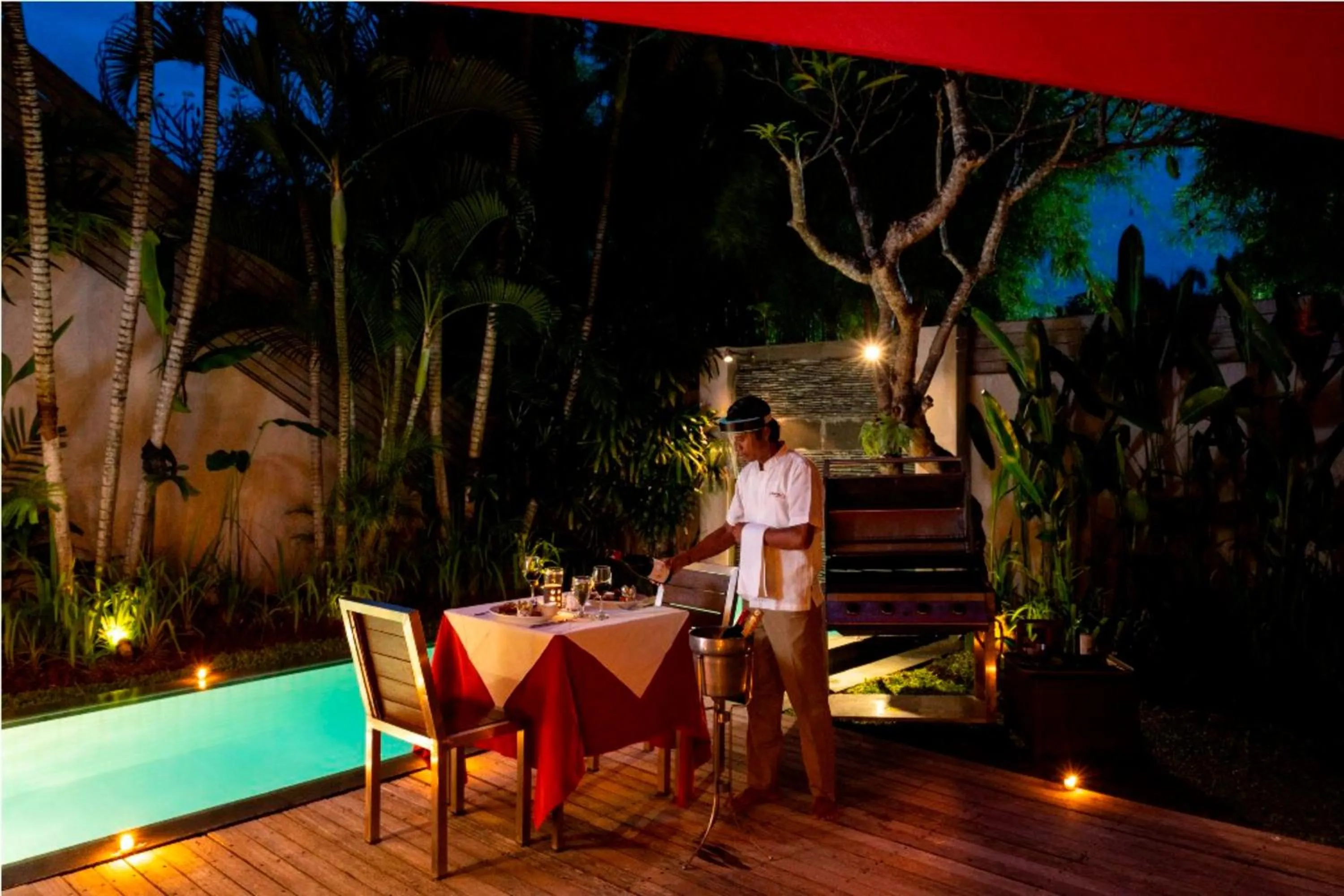 Swimming pool in Bali Island Villas and Spa Seminyak