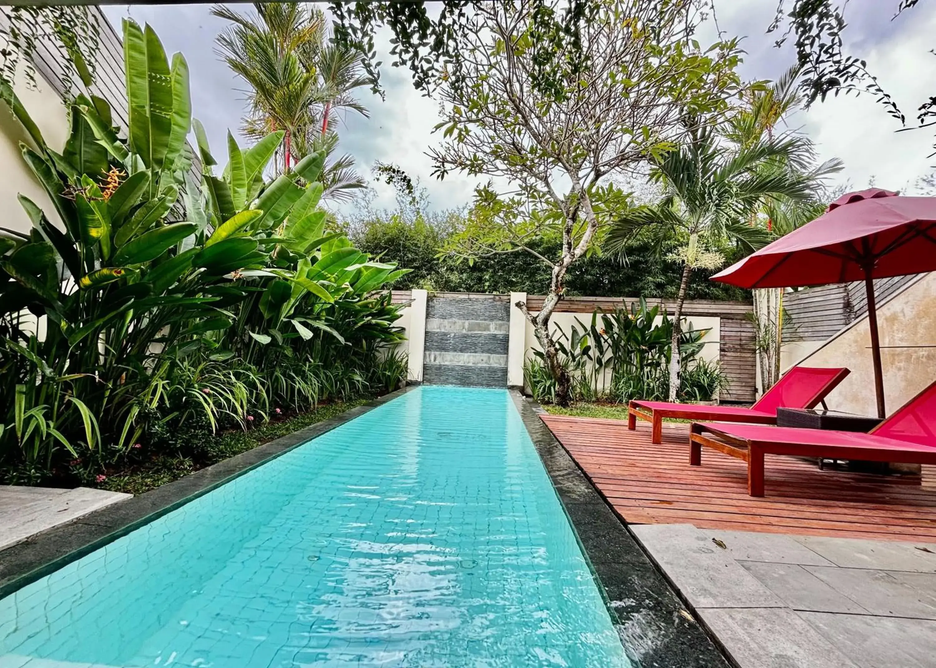 Swimming pool in Bali Island Villas and Spa Seminyak Swimming pool in Bali Island Villas and Spa Seminyak