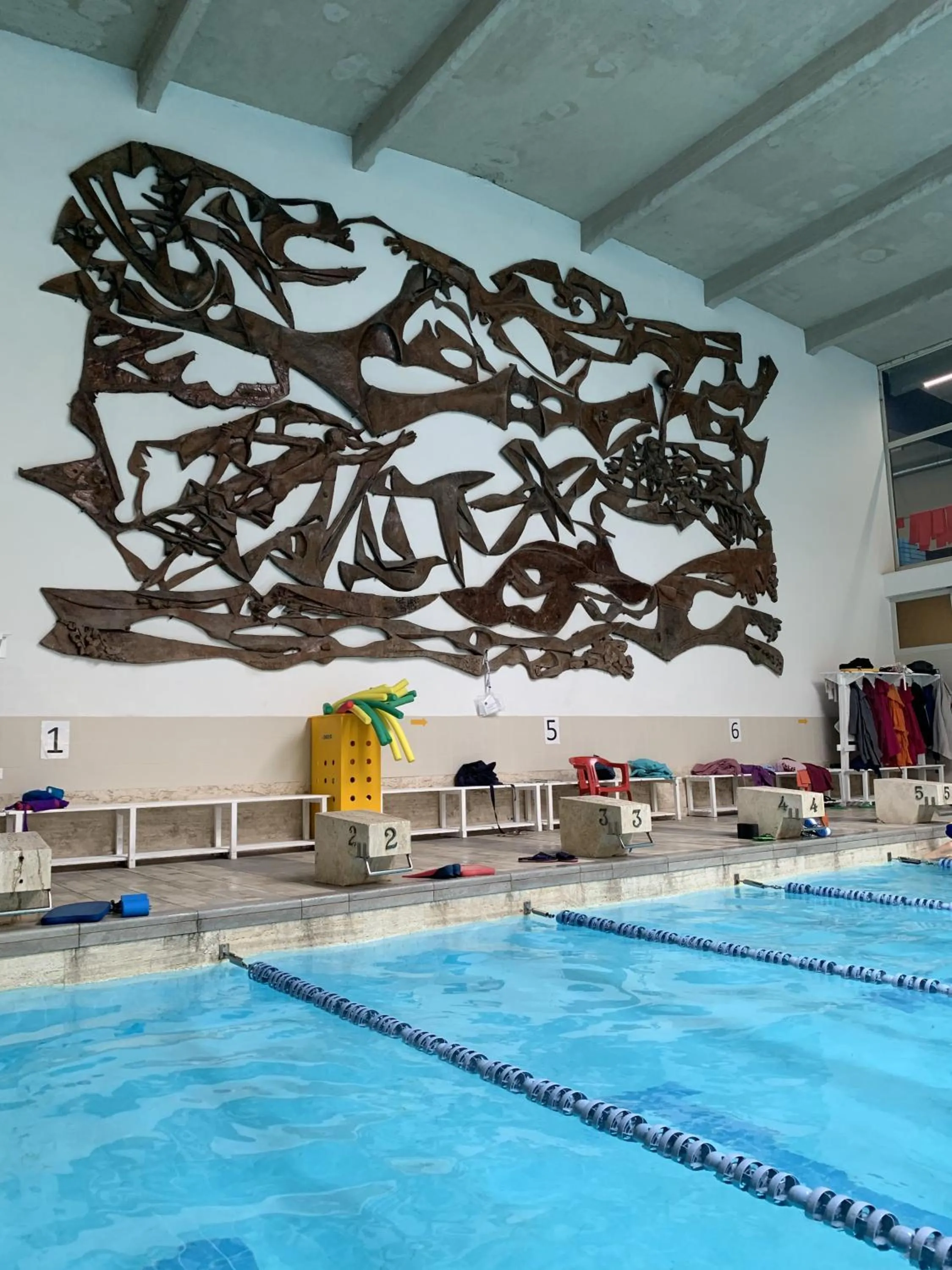 Swimming pool in My Bed Vatican Museum