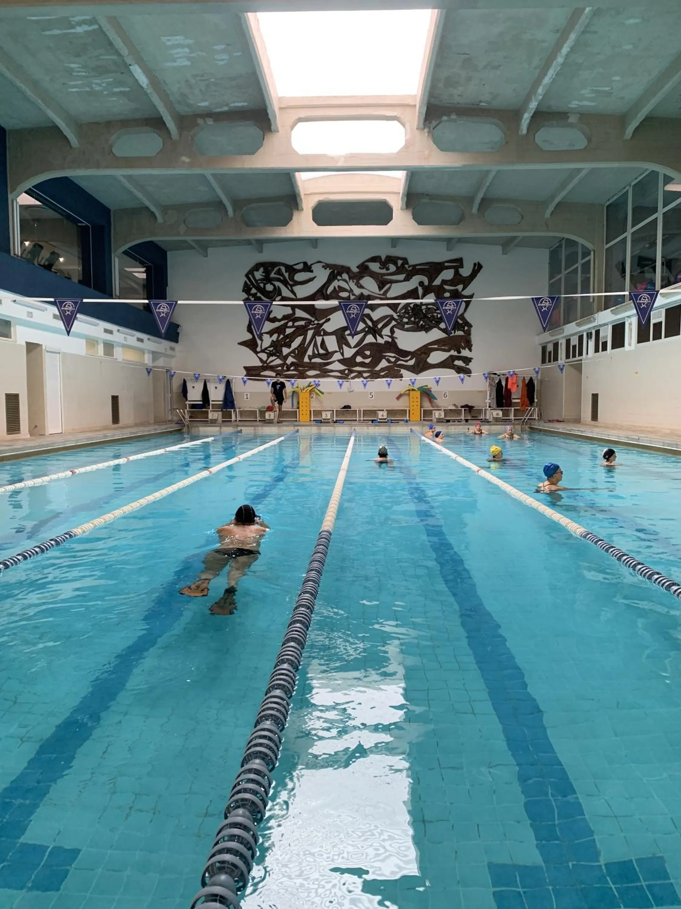 Swimming pool in My Bed Vatican Museum