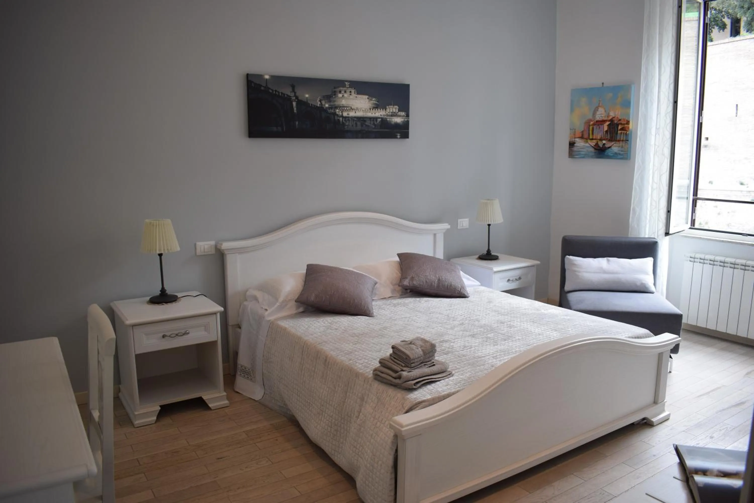 Landmark view, Bed in My Bed Vatican Museum