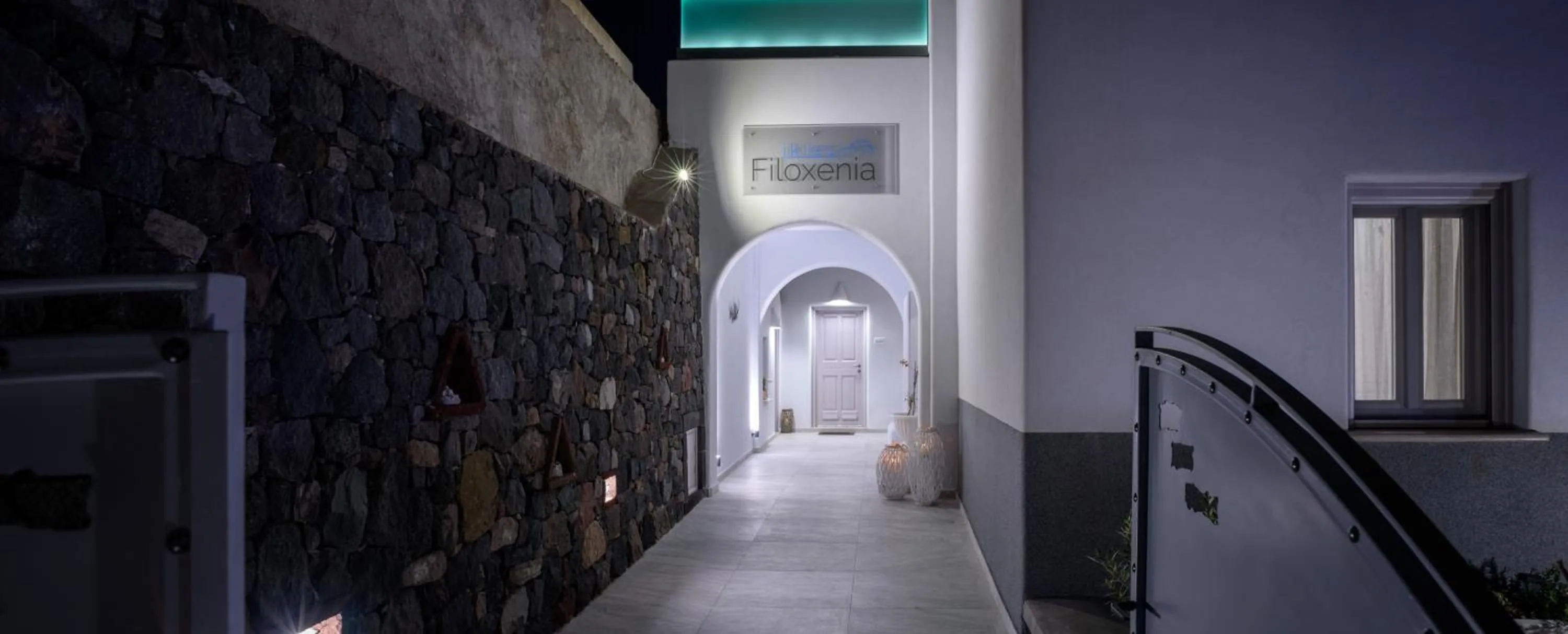 Facade/entrance in Ikies Santo Filoxenia Apartments