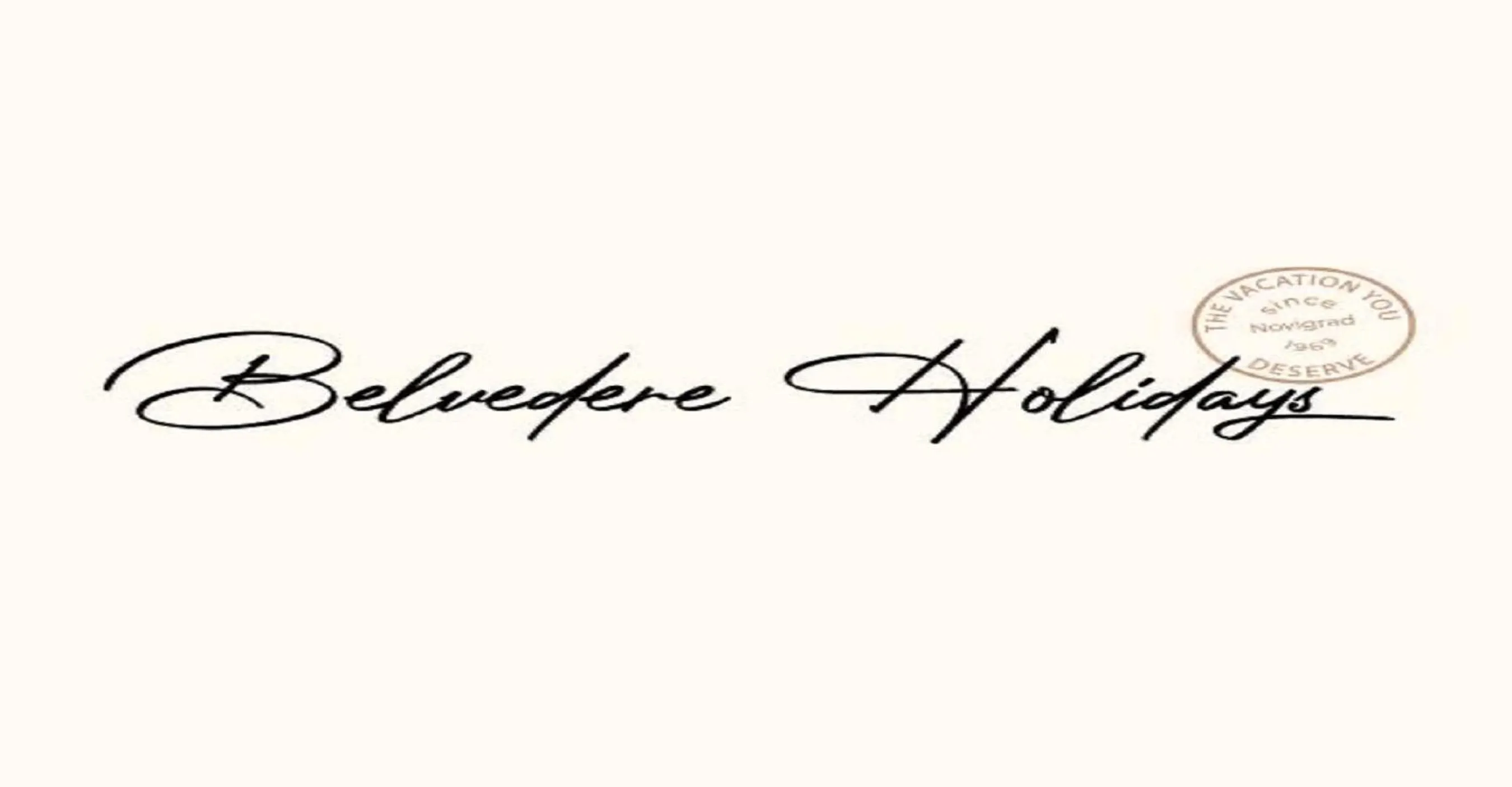 Logo/Certificate/Sign in Belvedere Holidays Villas