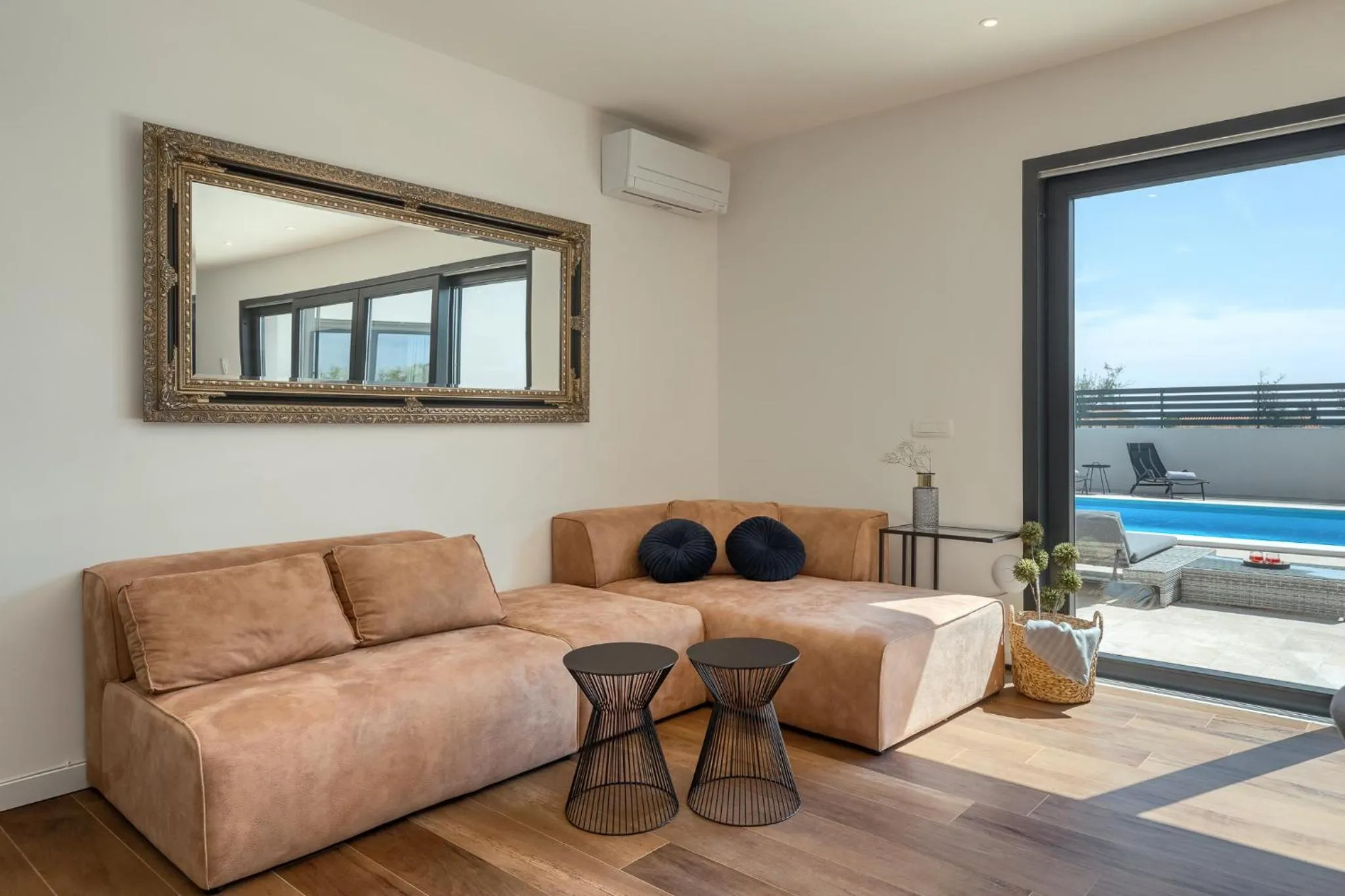 Living room in Belvedere Holidays Villas