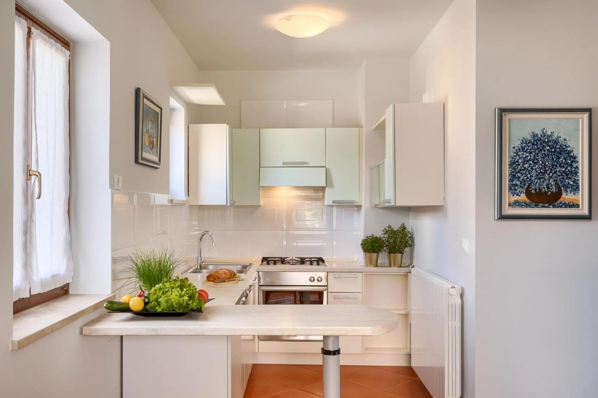 Kitchen or kitchenette in Belvedere Holidays Villas
