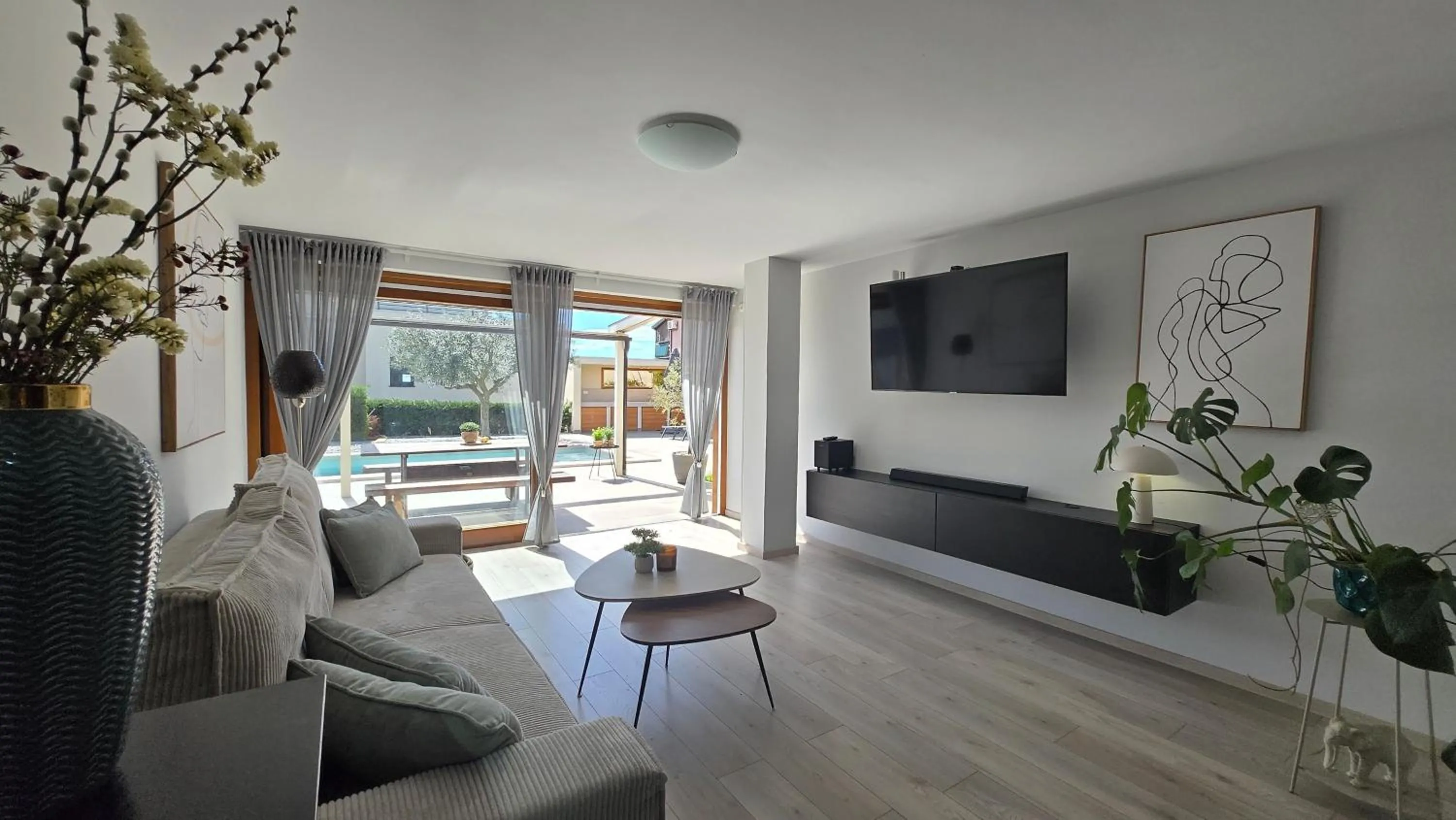 Living room in Belvedere Holidays Villas
