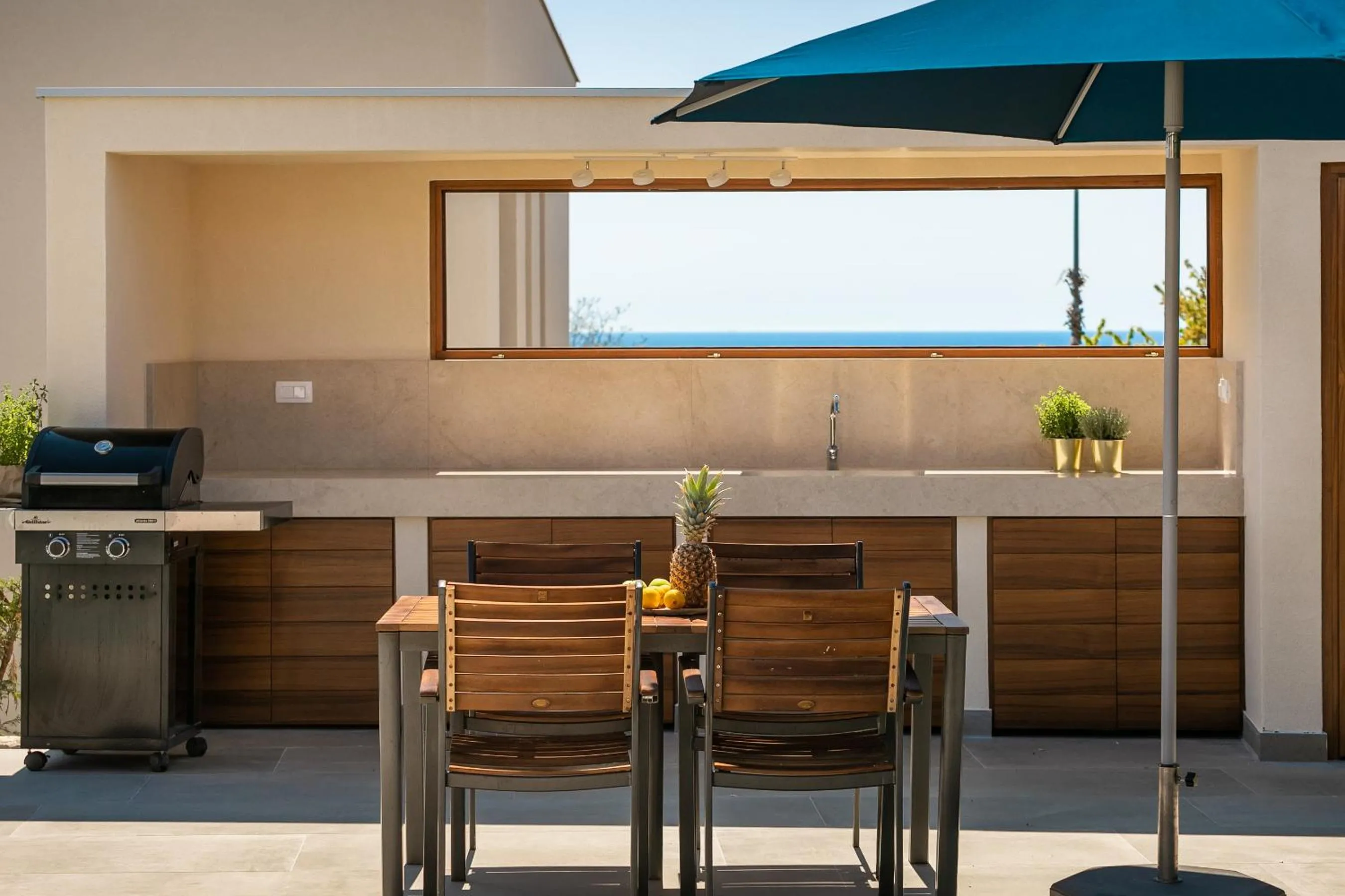 Patio in Belvedere Holidays Villas