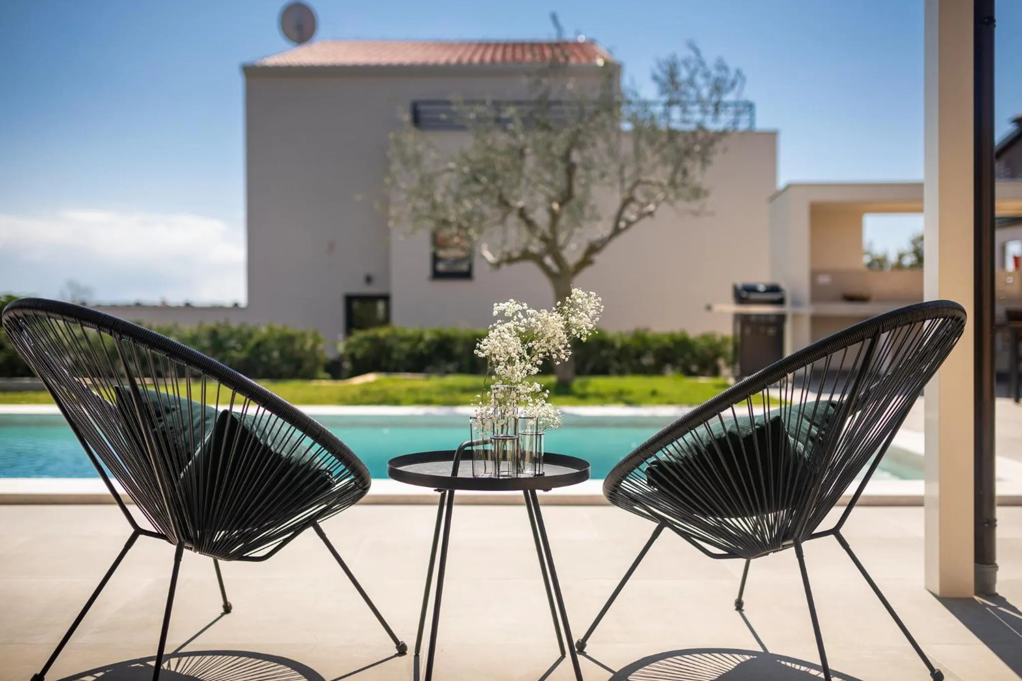 BBQ facilities in Belvedere Holidays Villas