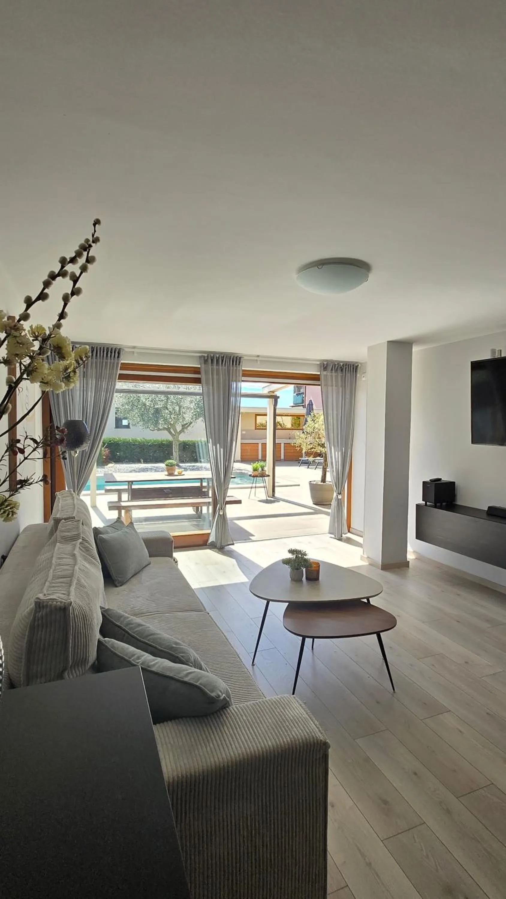 Living room in Belvedere Holidays Villas