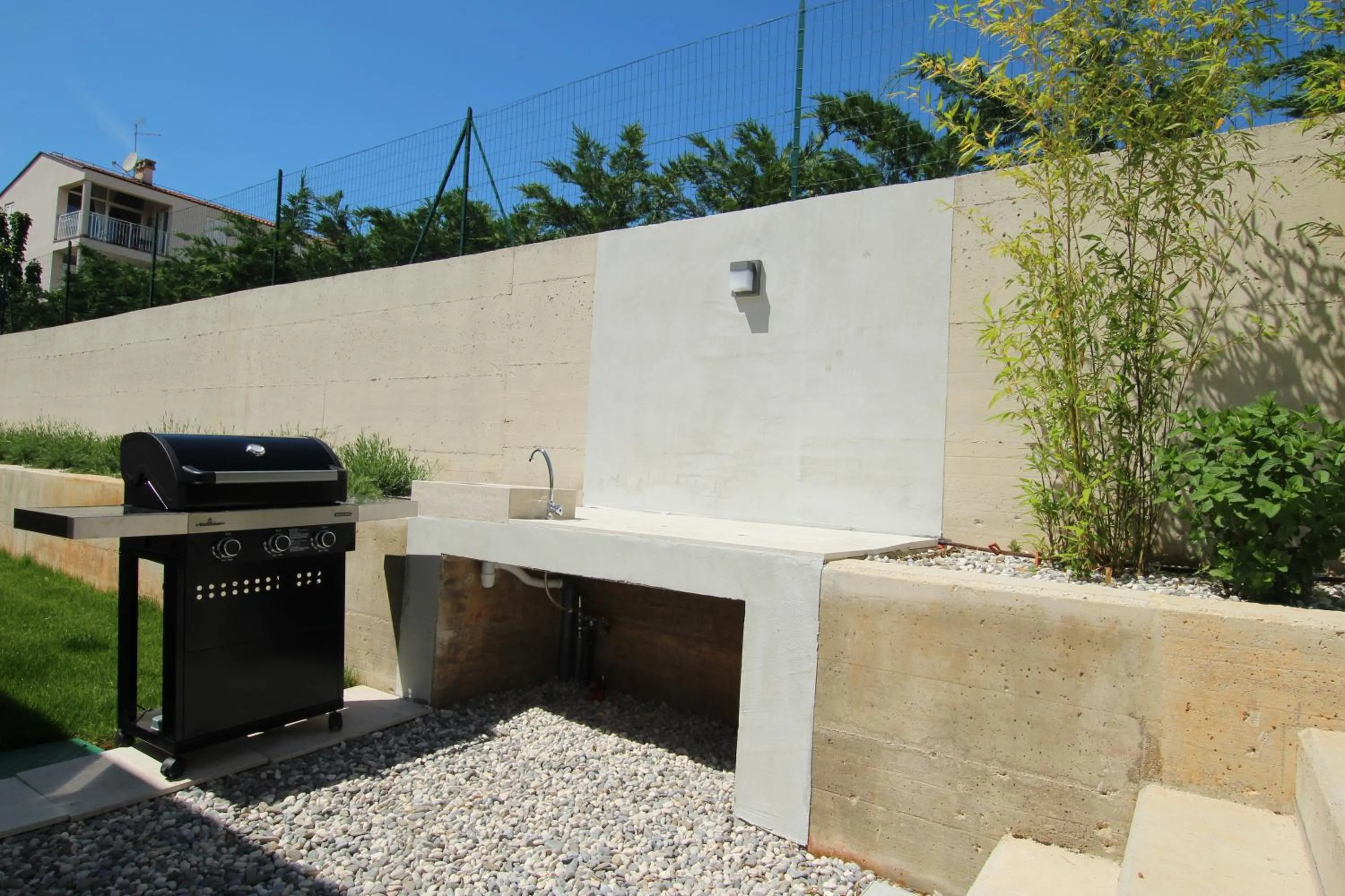 BBQ facilities in Belvedere Holidays Villas